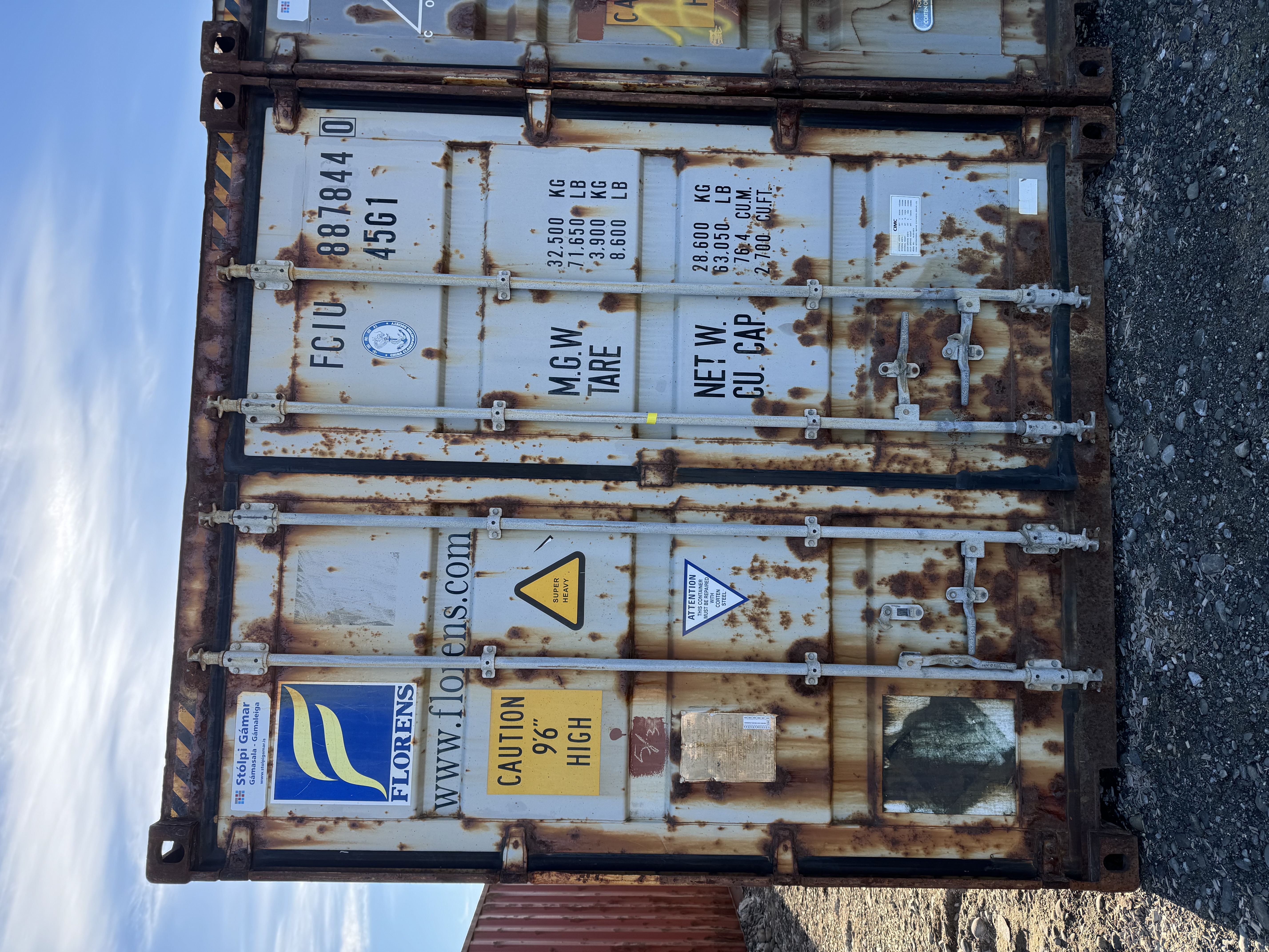 SELT / SOLD - Gámur Akranes - 40 fet. Nr. 887844
