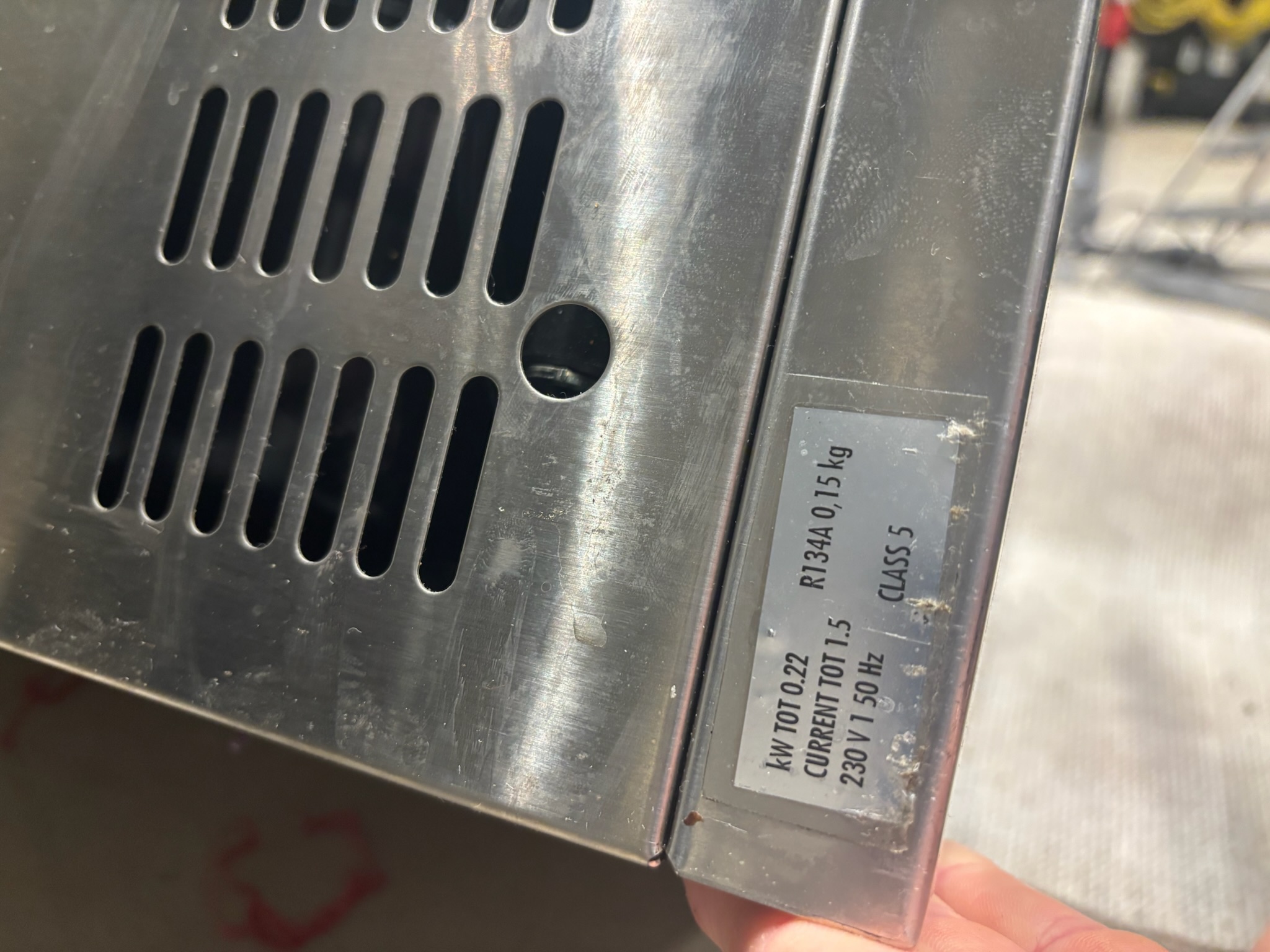 SELT / SOLD Tefcold kælirenna frá BVT, 180sm. 3