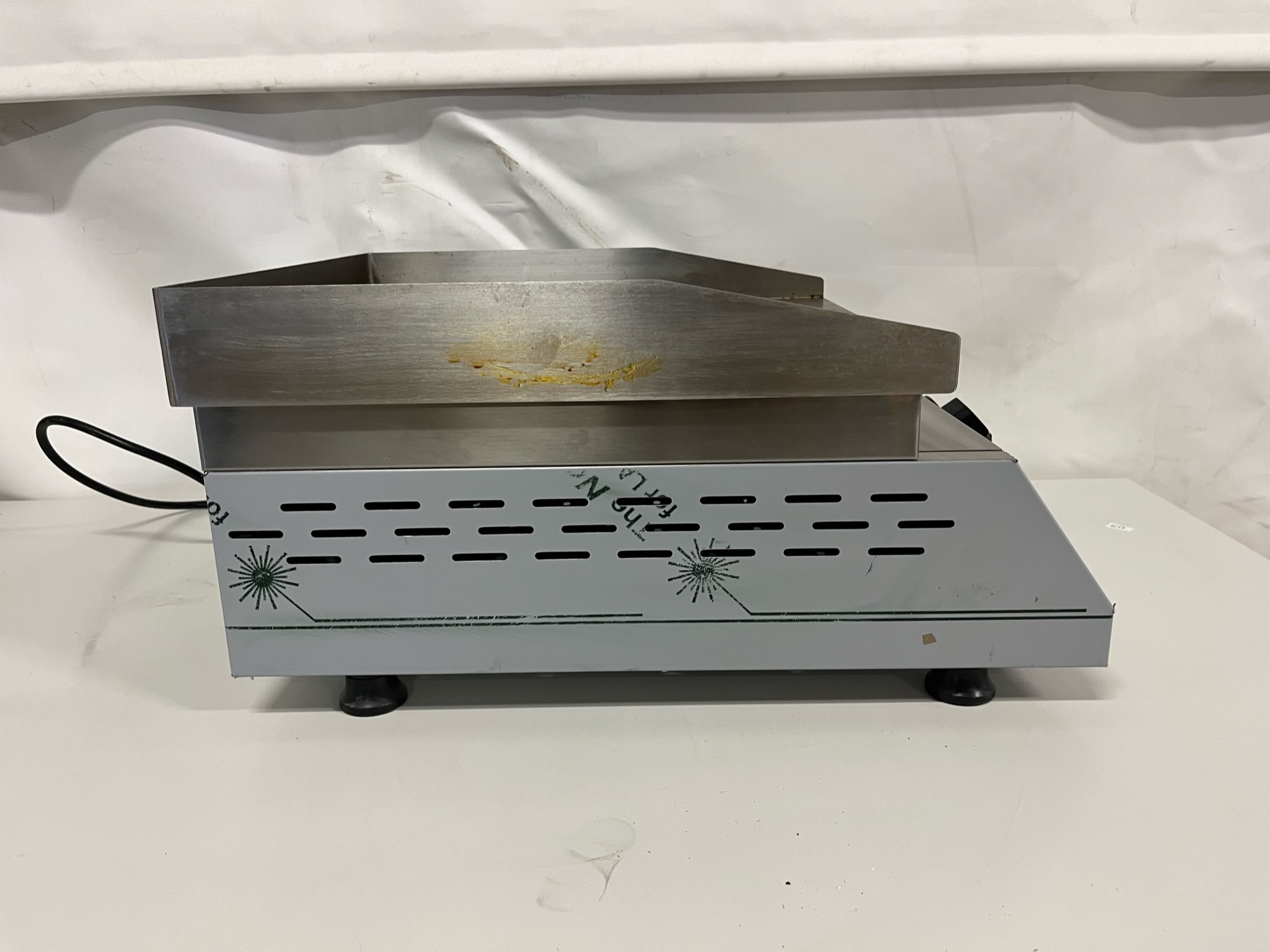 SELT / SOLD Saro Grillpanna Fry top 400 4