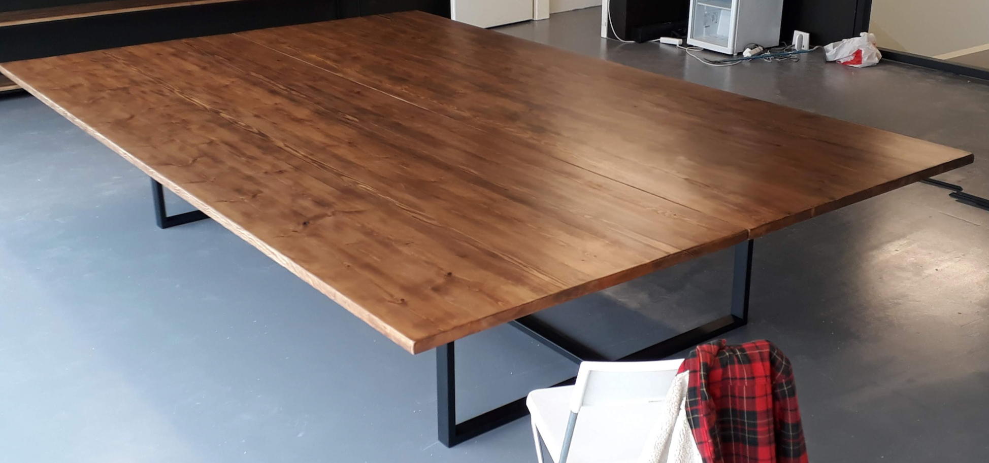 SELT/SOLFundarborð / borðstofuborð frá Happie Furniture, íslensk hönnun, L350xB2 2