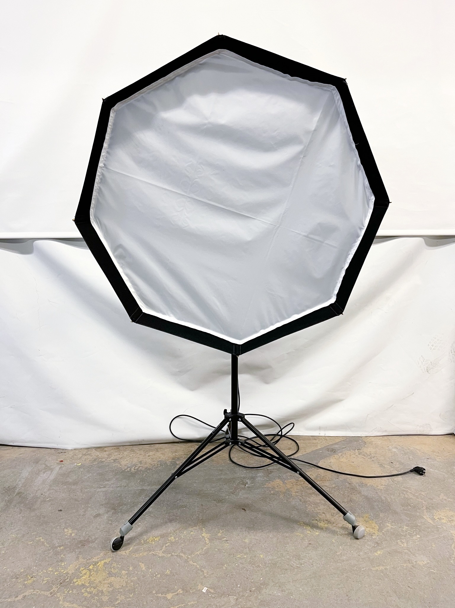 SELT / SOLD Bowens Esprit GM500 Stúdíóflass - softbox - standur á hjólum