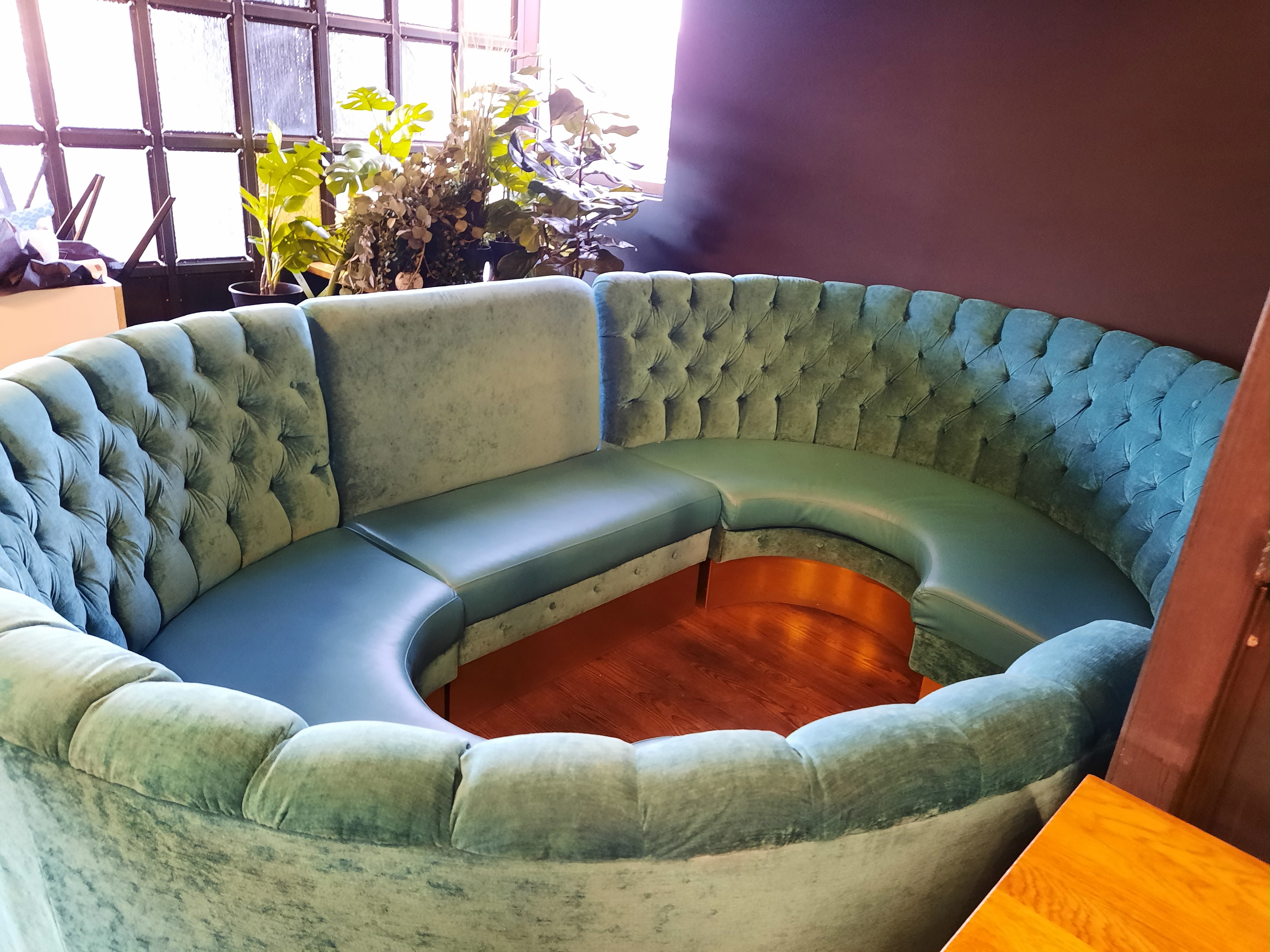 SELT / SOLD - Einstakur sófahringur, Lounge sófi 8-10 manns