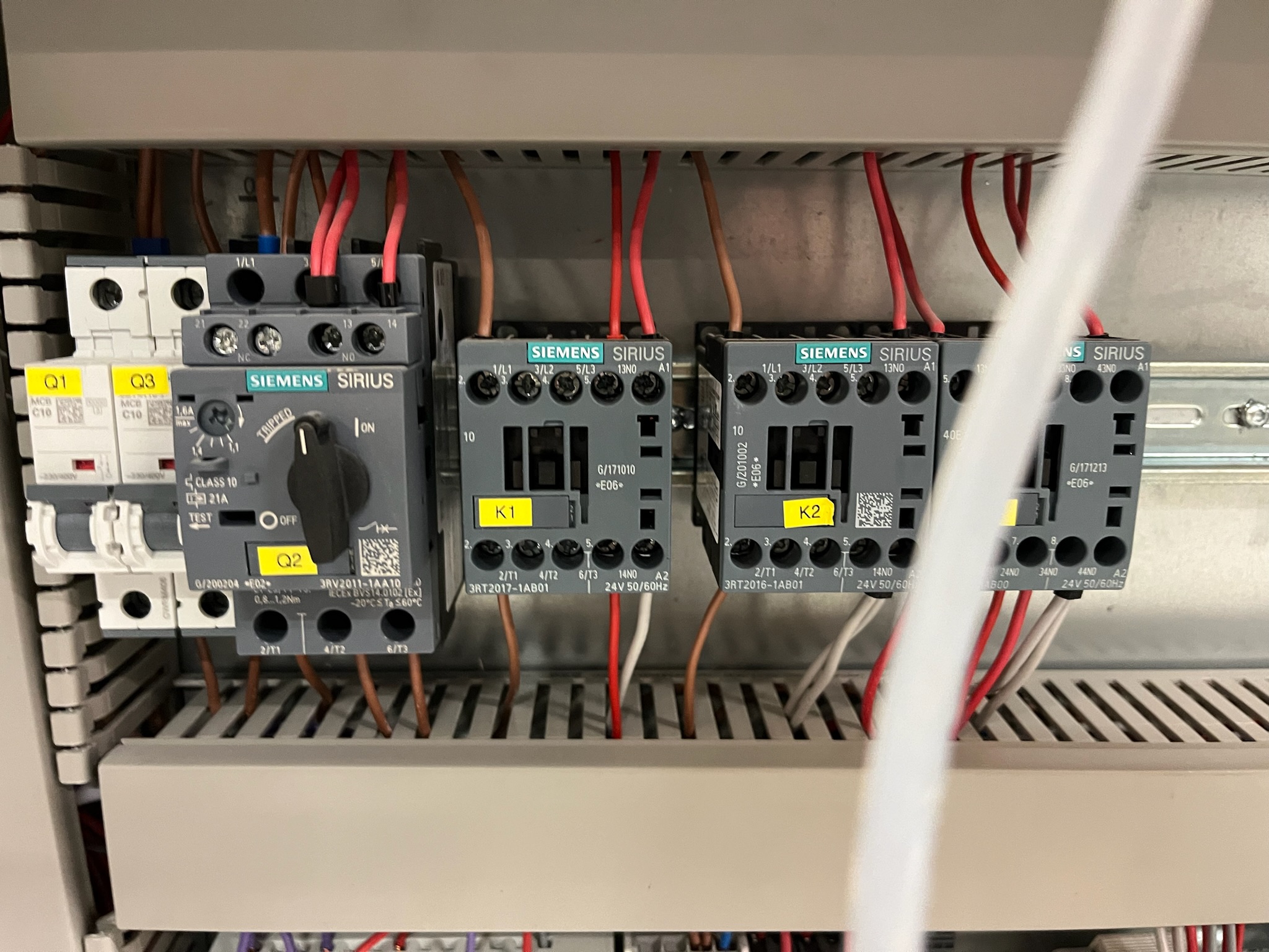 SELT / SOLD Siemens loftræstissamstæða með stjórnborði 10