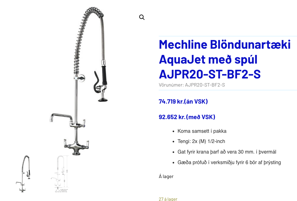SELT / SOLD Vitrum vaskborð, vinstra megin með blöndunart. frá BVT, B120xD70sm. 9