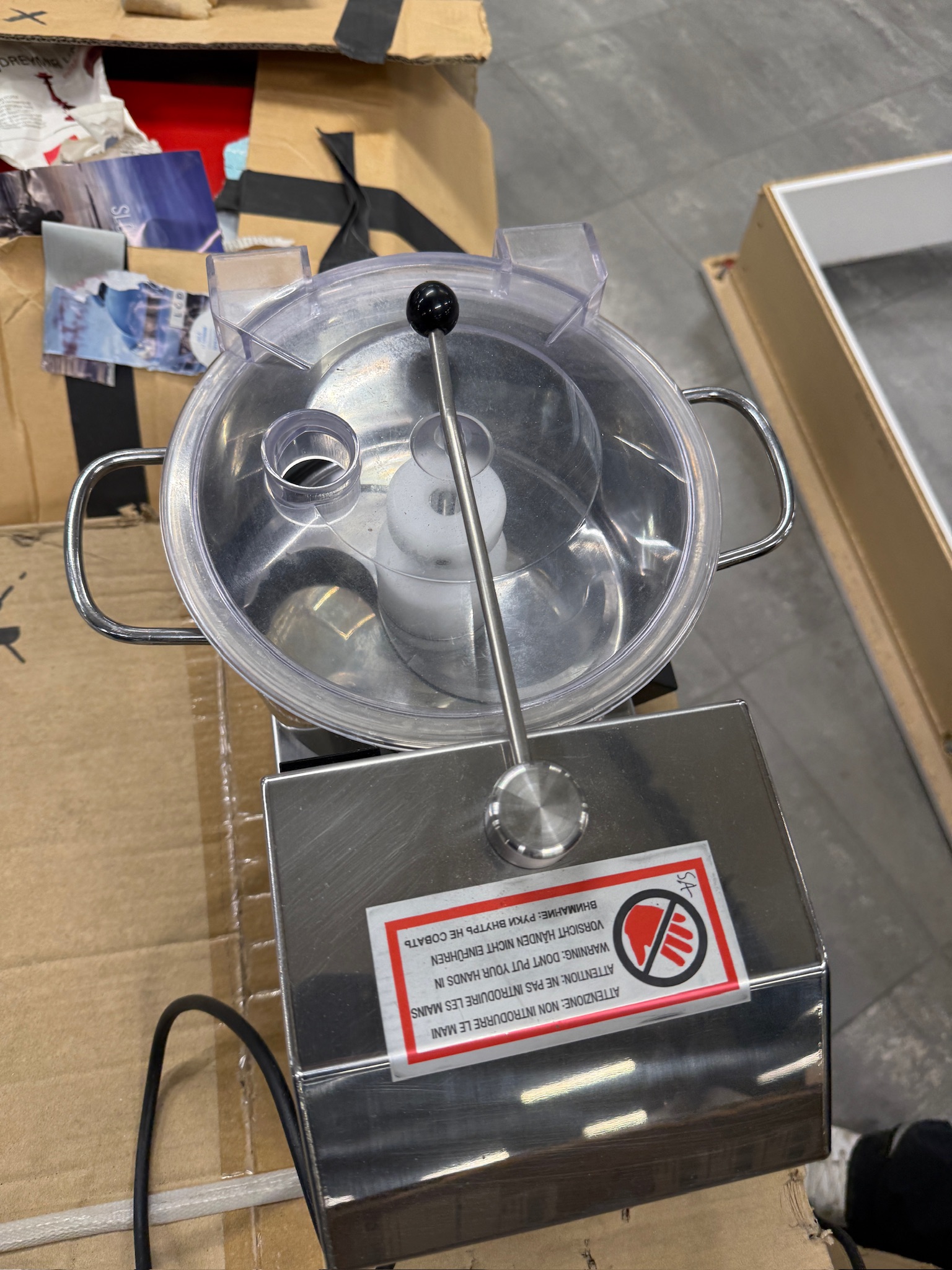 SELT / SOLD Sirman matvinnsluvél 4