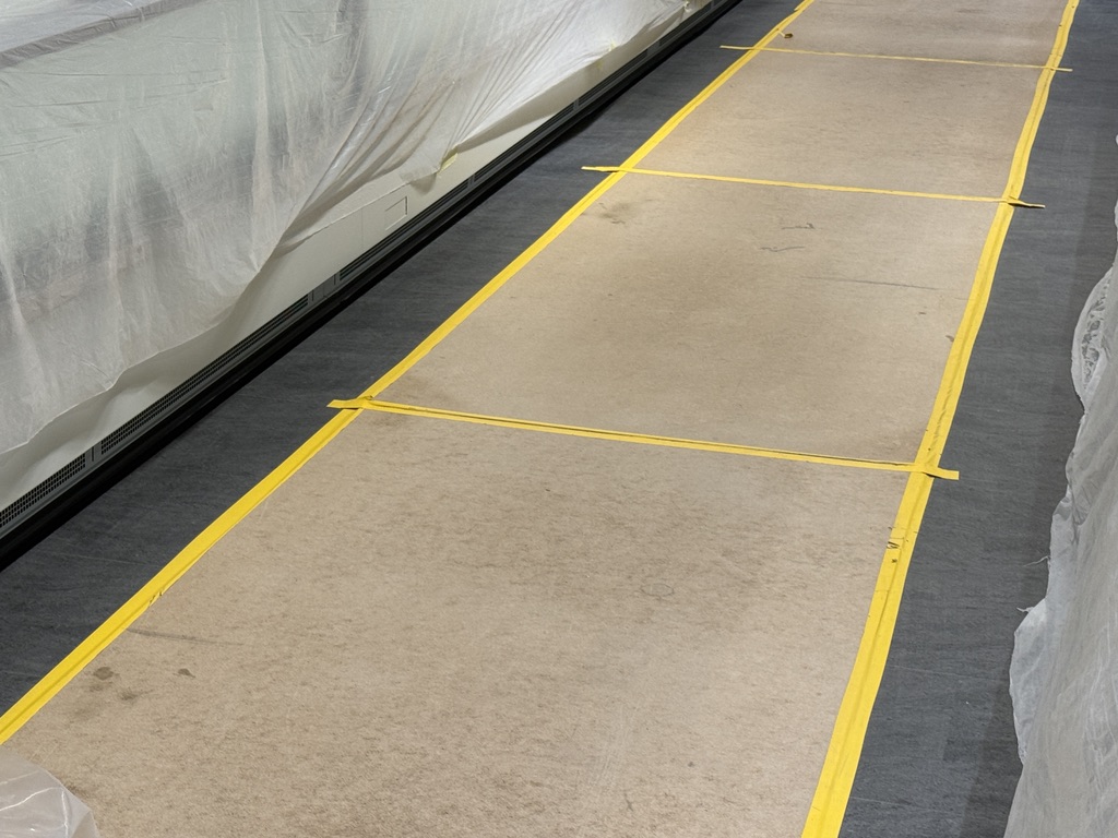 SELT / SOLD Masonitplötur H tex standard 3mm 275x122sm. (ca 465stk) 12