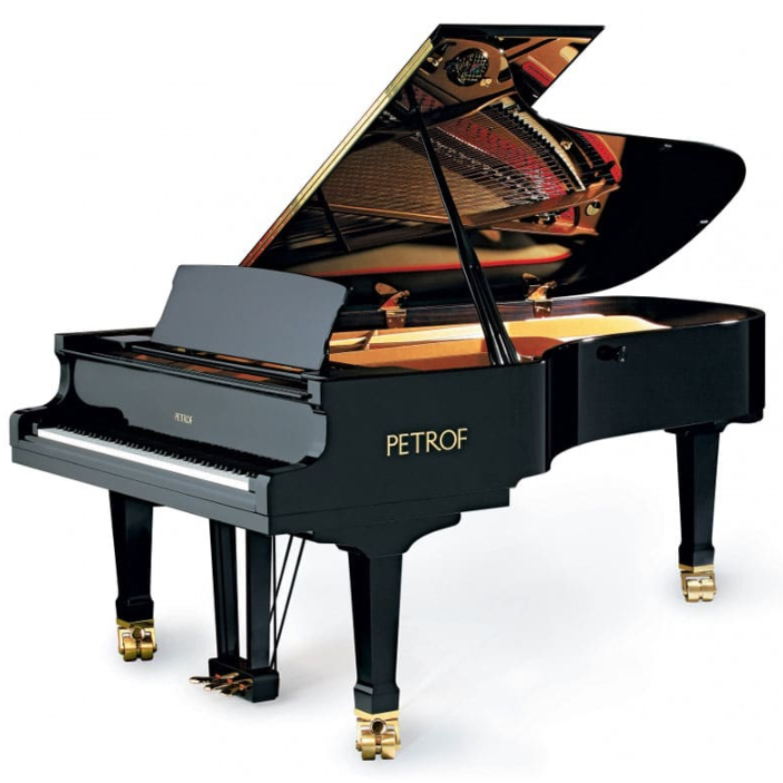 SELT / SOLD - Glæsilegur Petrof flygill - Grand Piano - concert