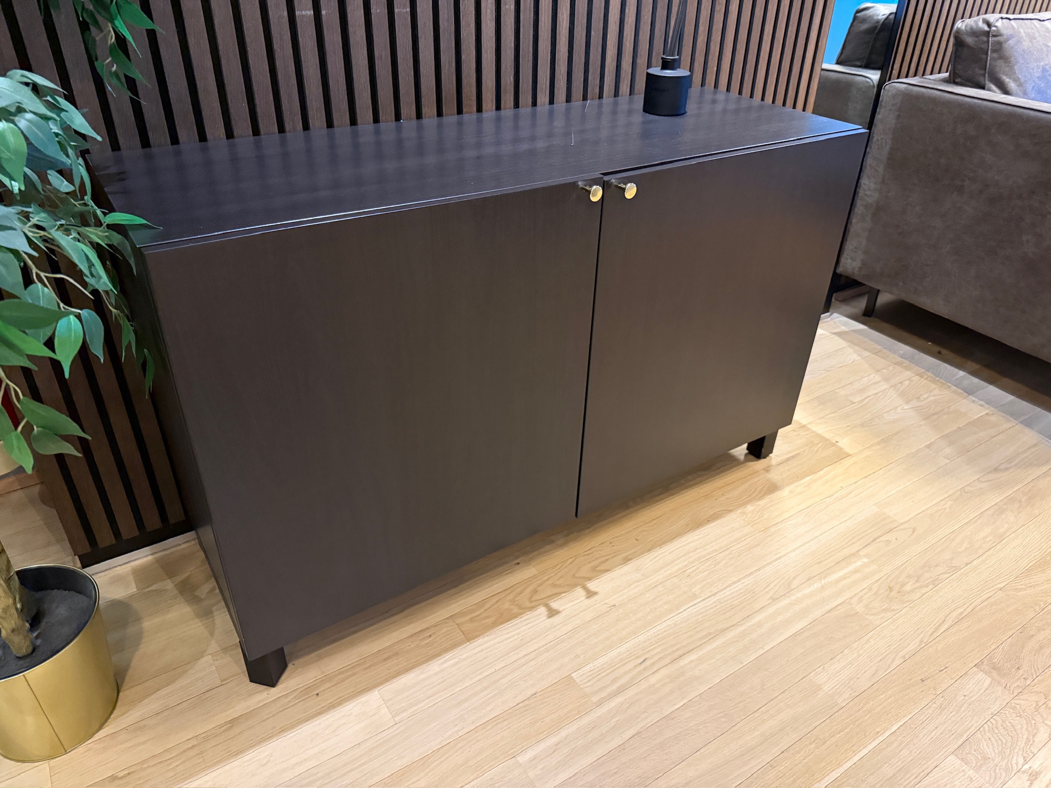SELT / SOLD IKEA skenkur, B120xD41 sm. 2