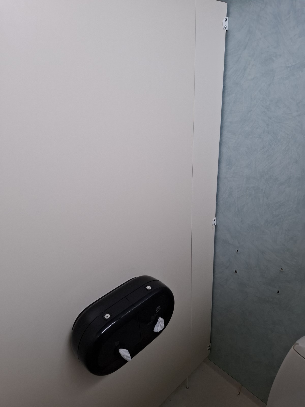SELT / SOLD Nýleg WC skilrúm fyrir 2 klósett 7