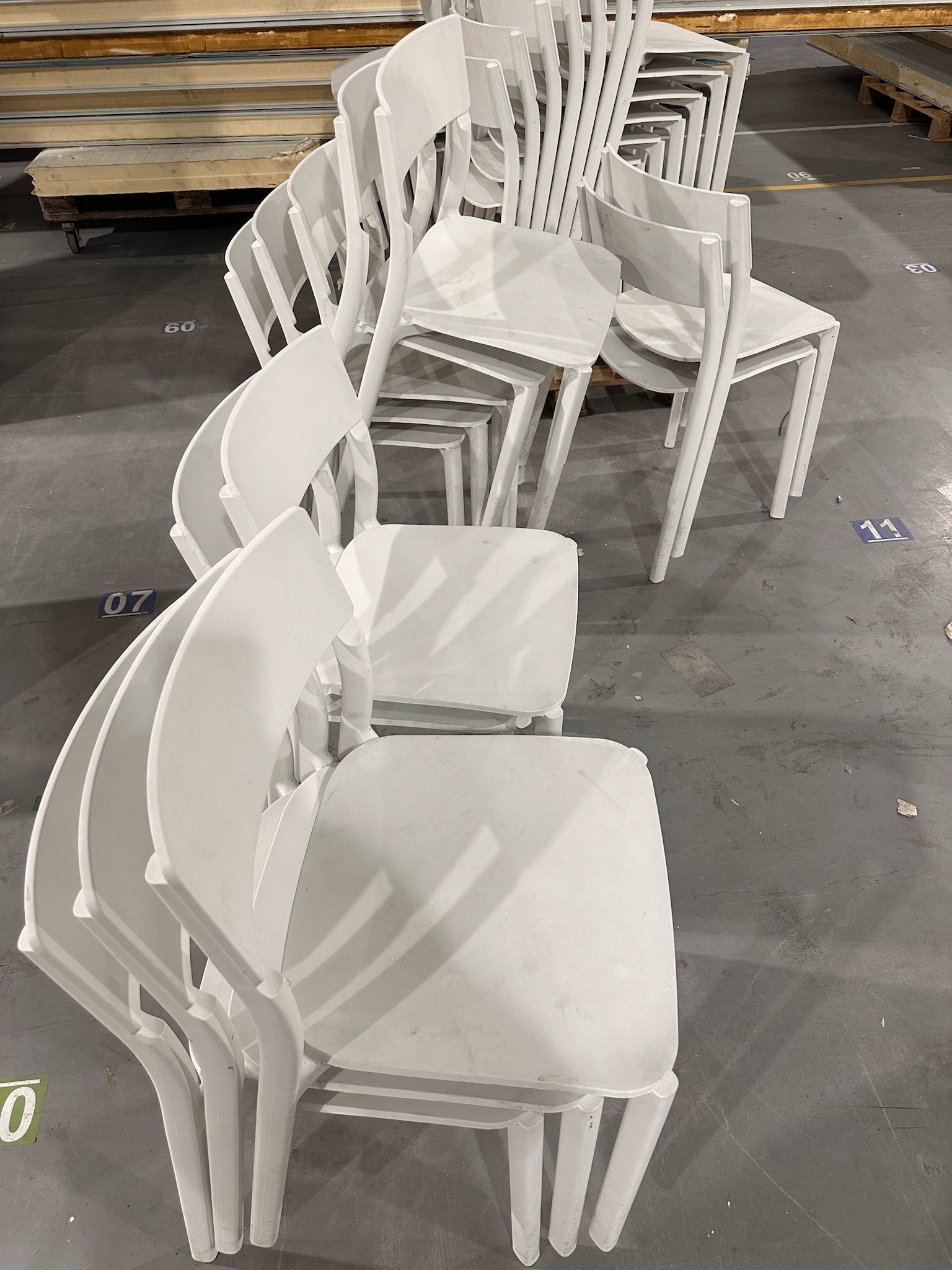 SELT / SOLD IKEA eldhússtólar, staflanlegir 6