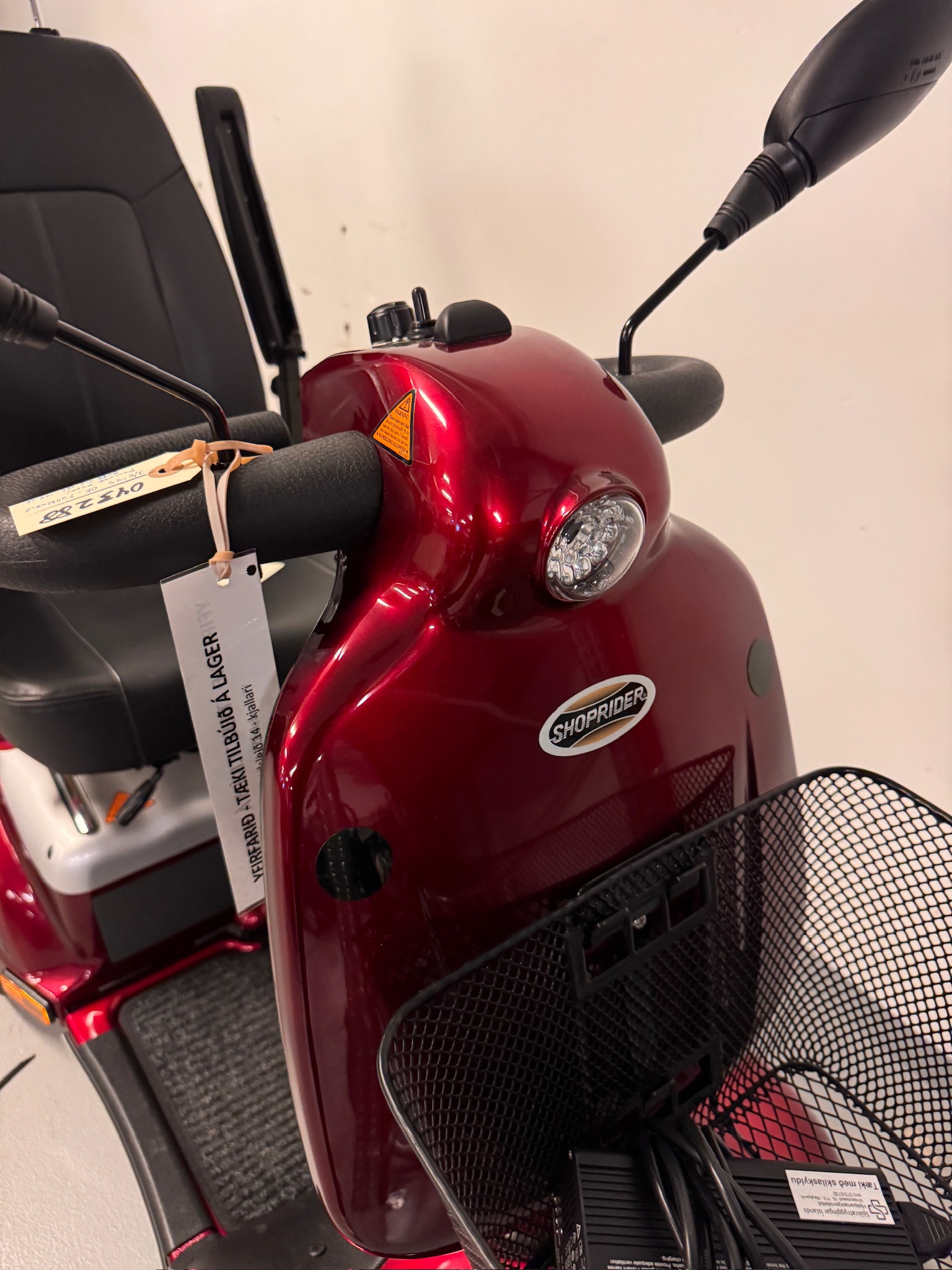 SELT / SOLD Shoprider rafskutla 4