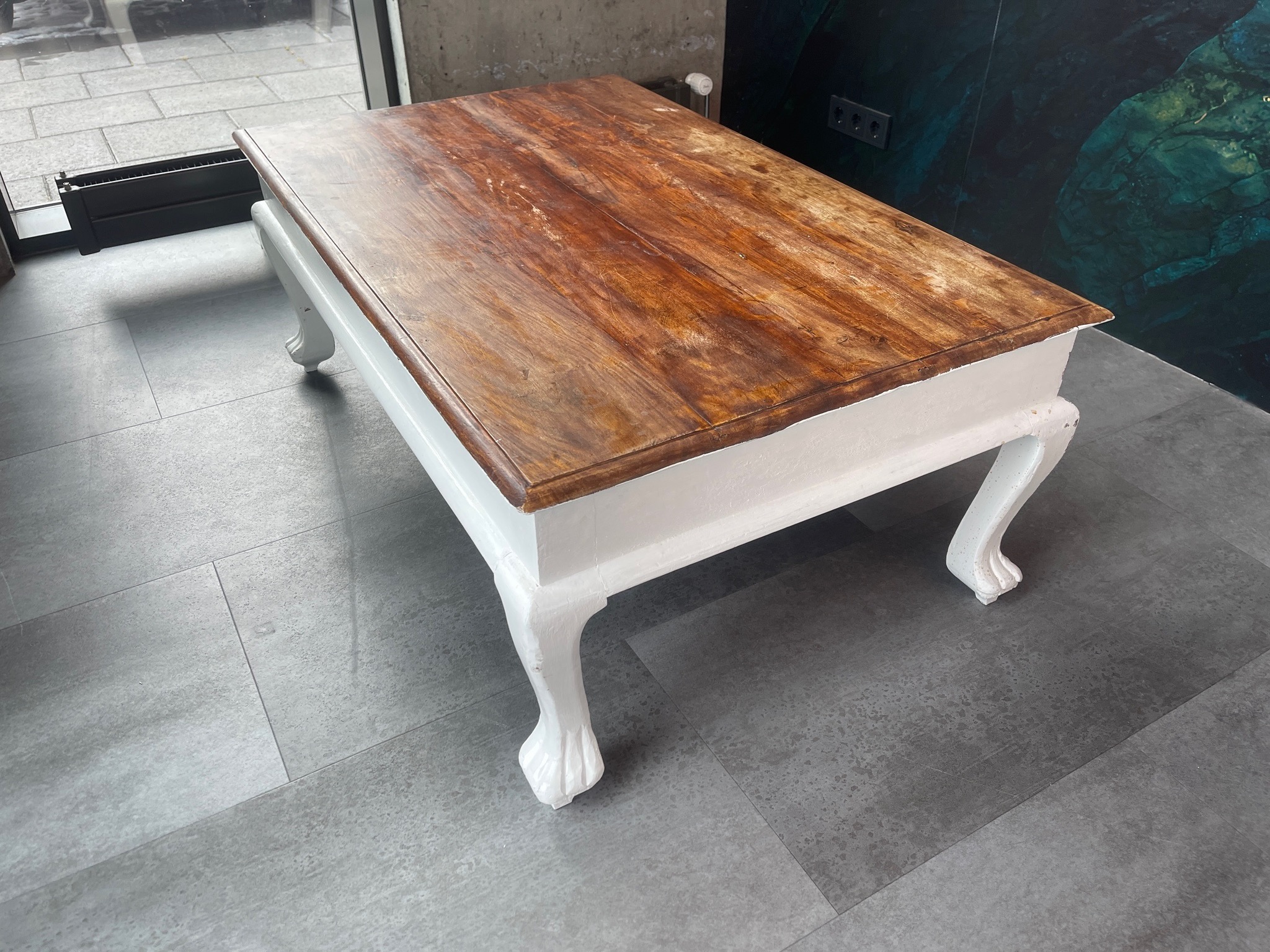 SELT / SOLD Sófaborð/ stofuborð, D118 x B75 x H47 sm.