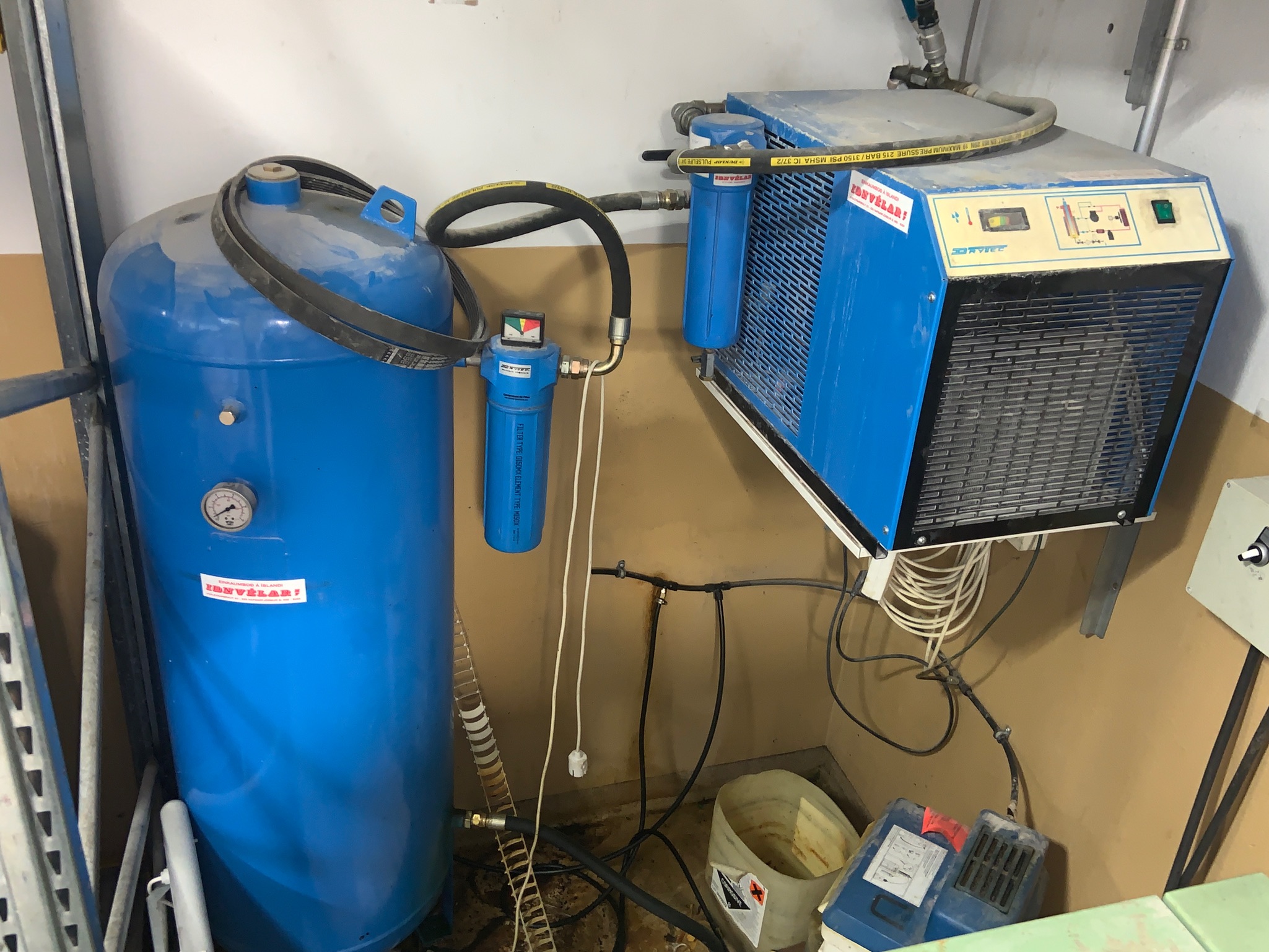 Selt/endurnýtt-CULLAIR BDS 11 kw loftpressa 13