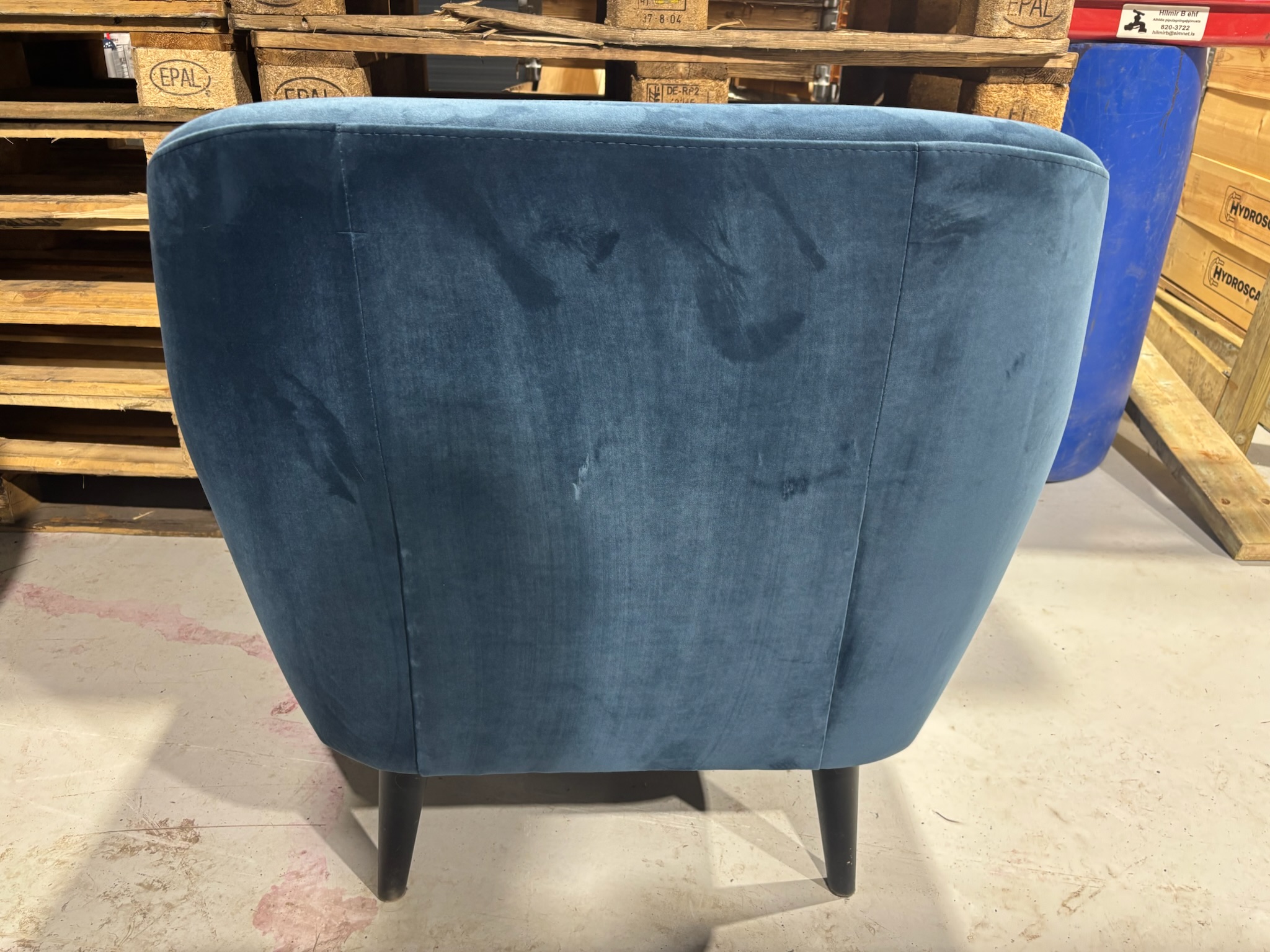 SELT / SOLD Hægindastóll frá Jysk, B83xD81m. 5