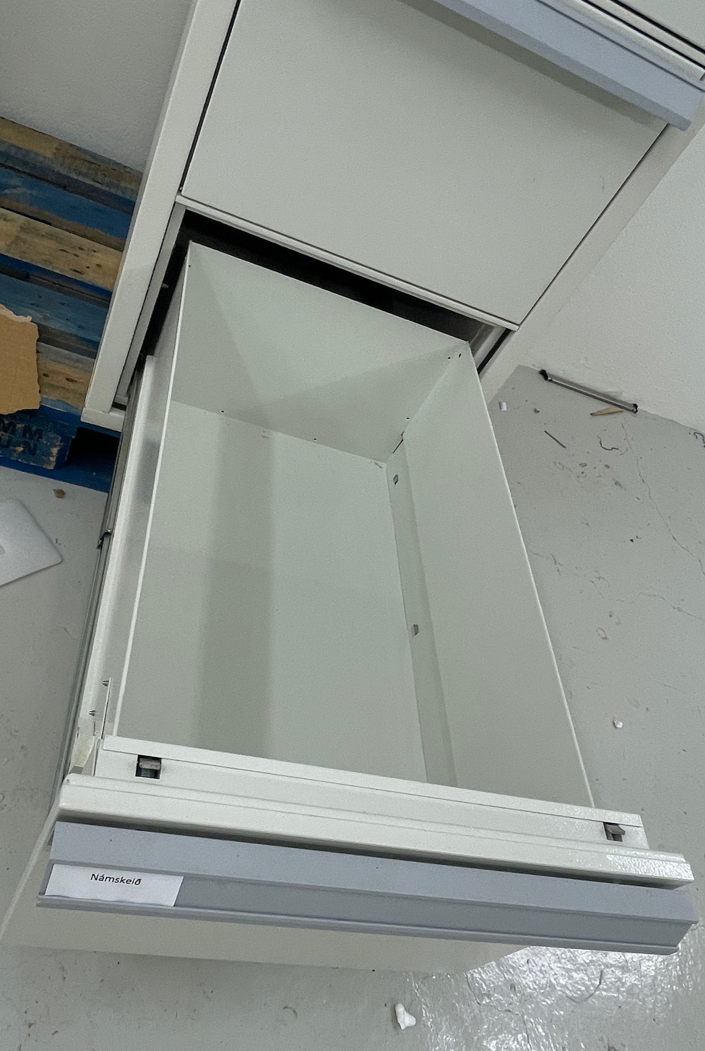 SELT/SOLDOptima eldvarinn skjalaskápur, H143xB53xD77sm. (1 stk.) 7