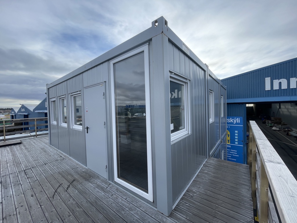SELT / SOLD - Gámahús, kennslustofur, vinnubúðir, mötuneyti - 6+3 eða 9 einingar 4