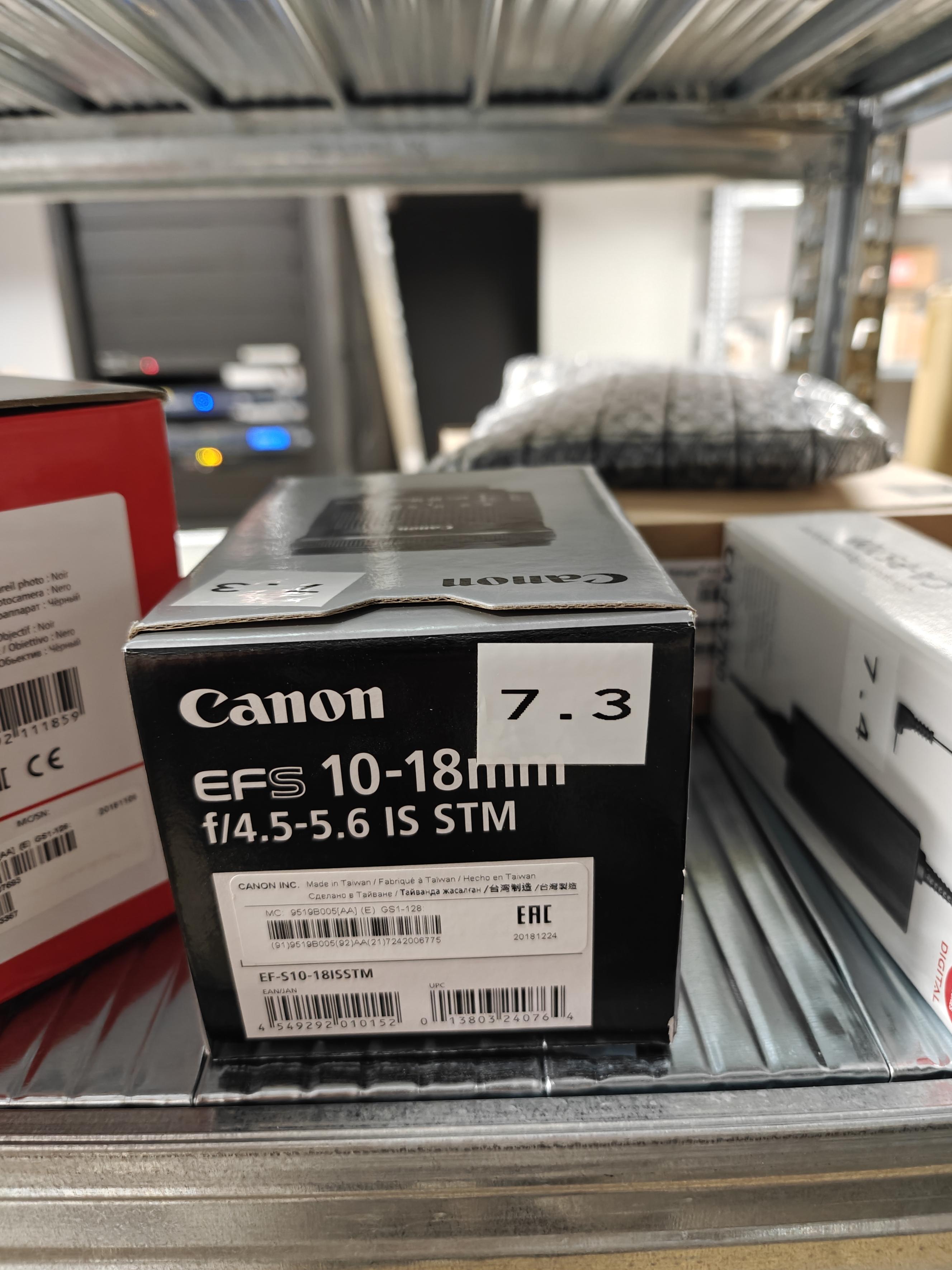 SELT / SOLD Canon EF-S 10-18mm linsa ónotuð 3