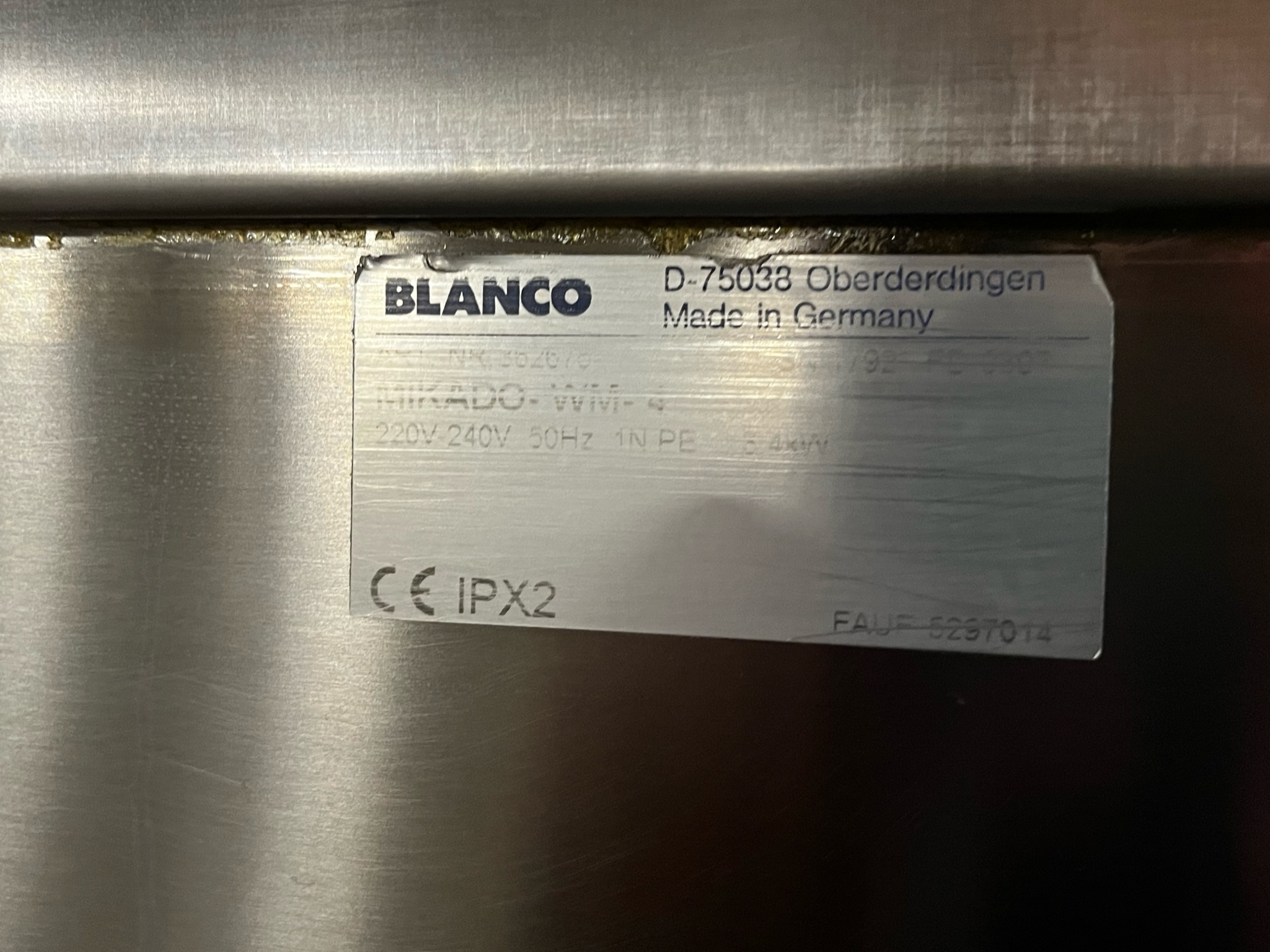 SELT / SOLD Blanco hitaborð - salatbar - B154sm. 15