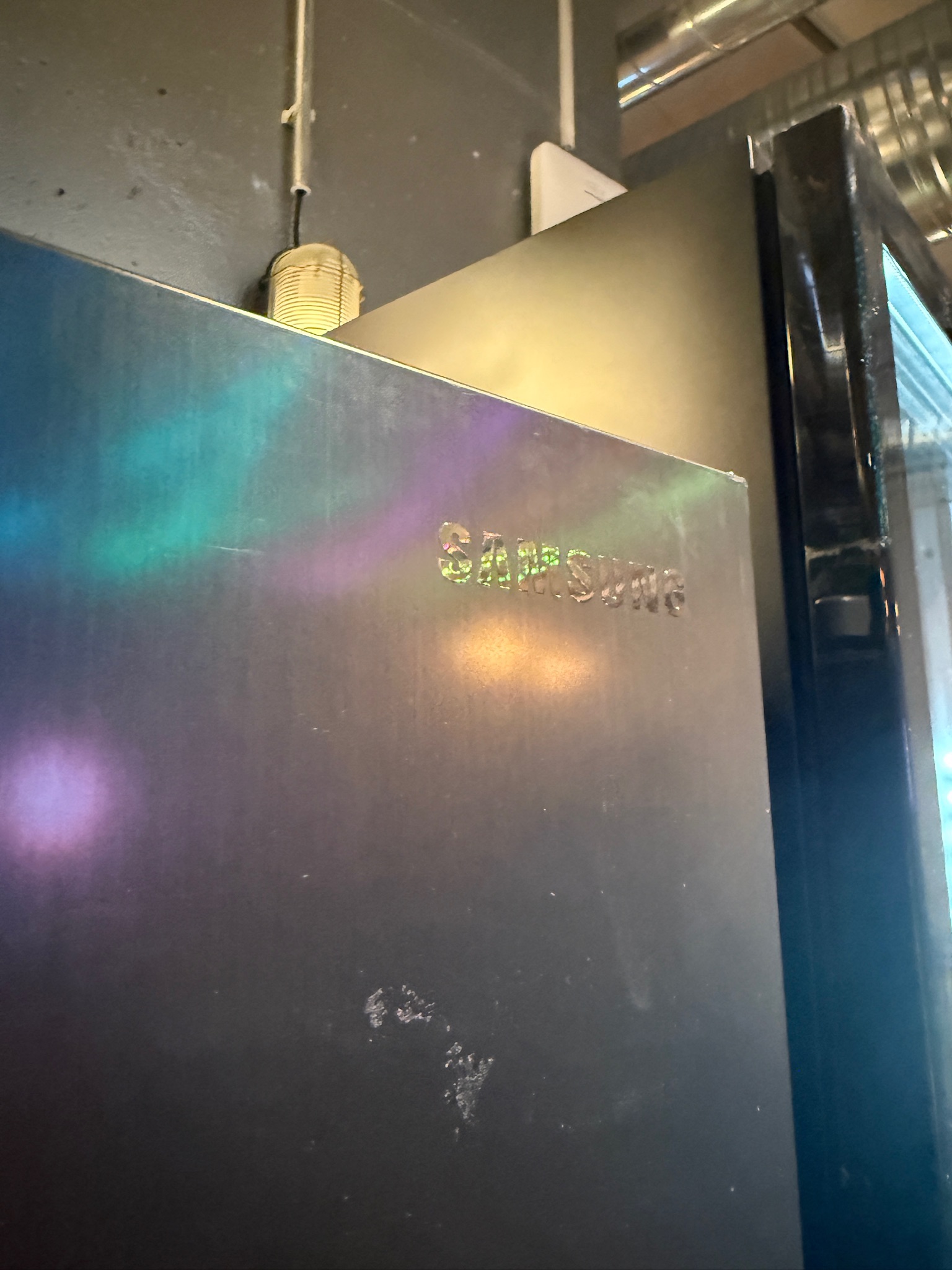SELT / SOLD - Samsung ísskápur með frysti, H178sm. 8