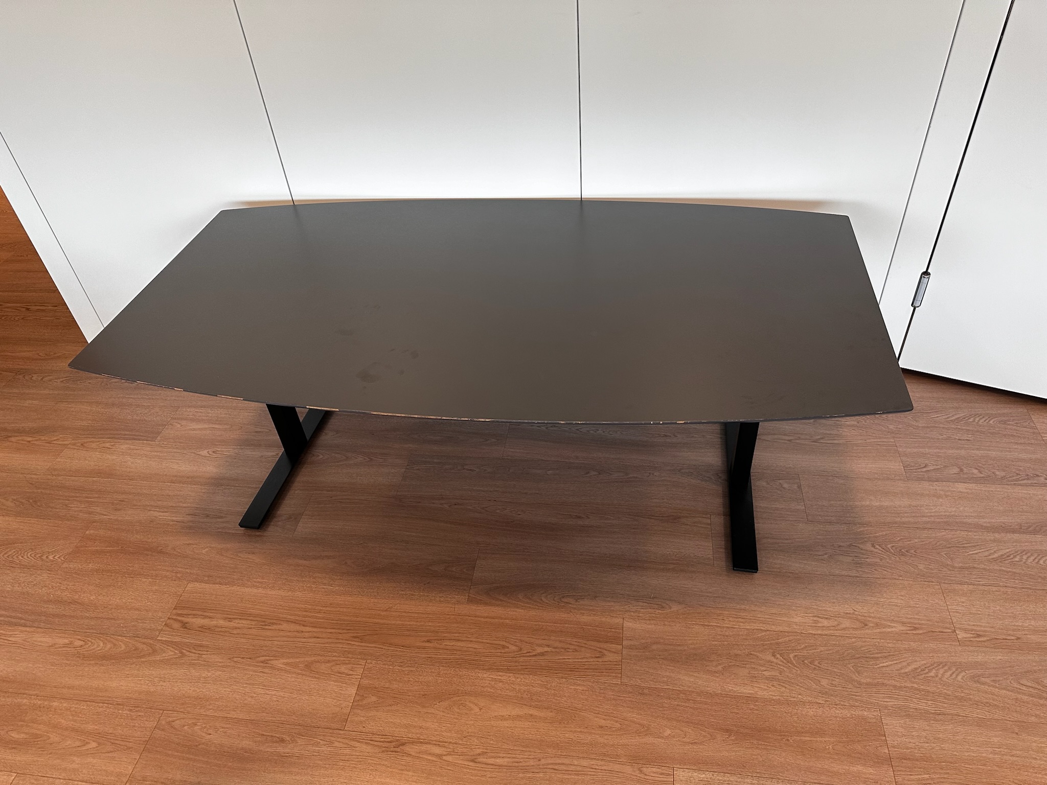 SELT / SOLD Dencon fundarborð frá Pennanum, 6 til 8 manna, L206 x B110 sm. 4