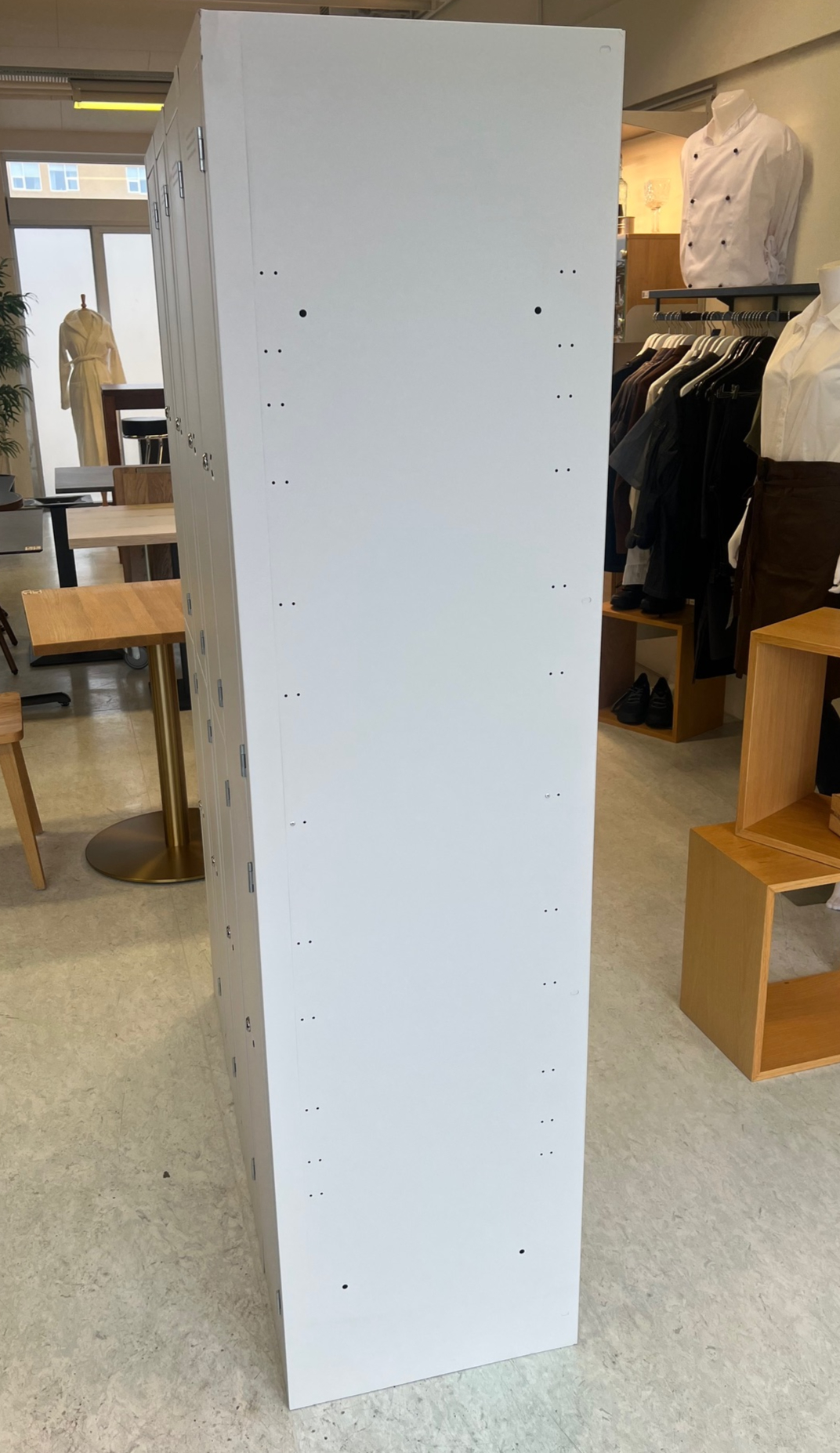 SELT / SOLD Bisley smáhólfaskápur frá AJ Vörulistanum, H180xB120sm. 5