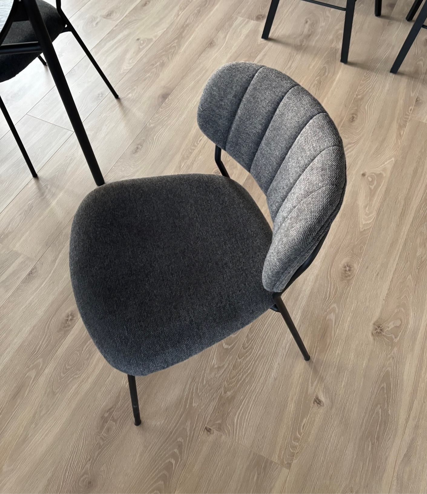 SELT / SOLD Jolien borðstofustólar frá Línunni ( 4 stk.). 2