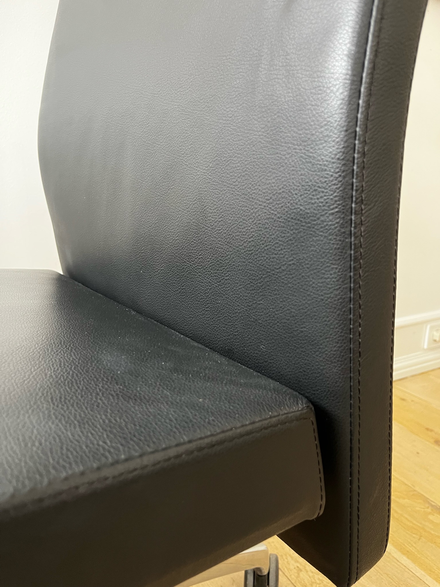 ProLogus fundarstólar á hjólum, leður 10