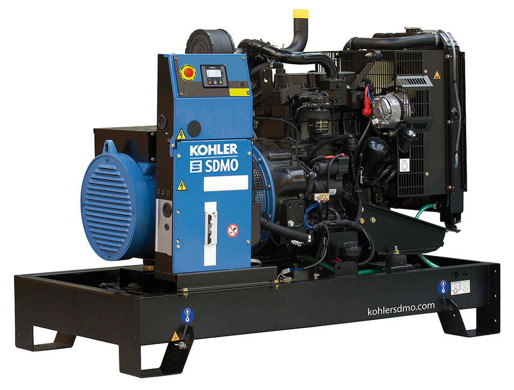 SELT / SOLD - KOHLER/SDMO J22 rafstöð - árgerð 2012/17 - 35 kw.