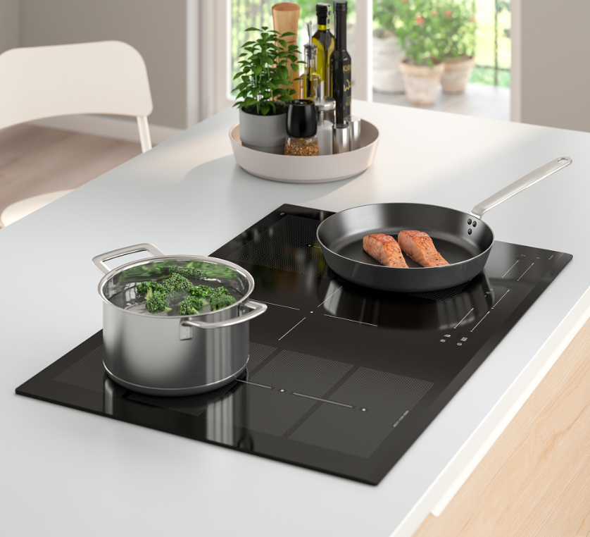 SELT / SOLD IKEA spanhelluborð (nýtt), B78 x D52 x H4,9 sm.