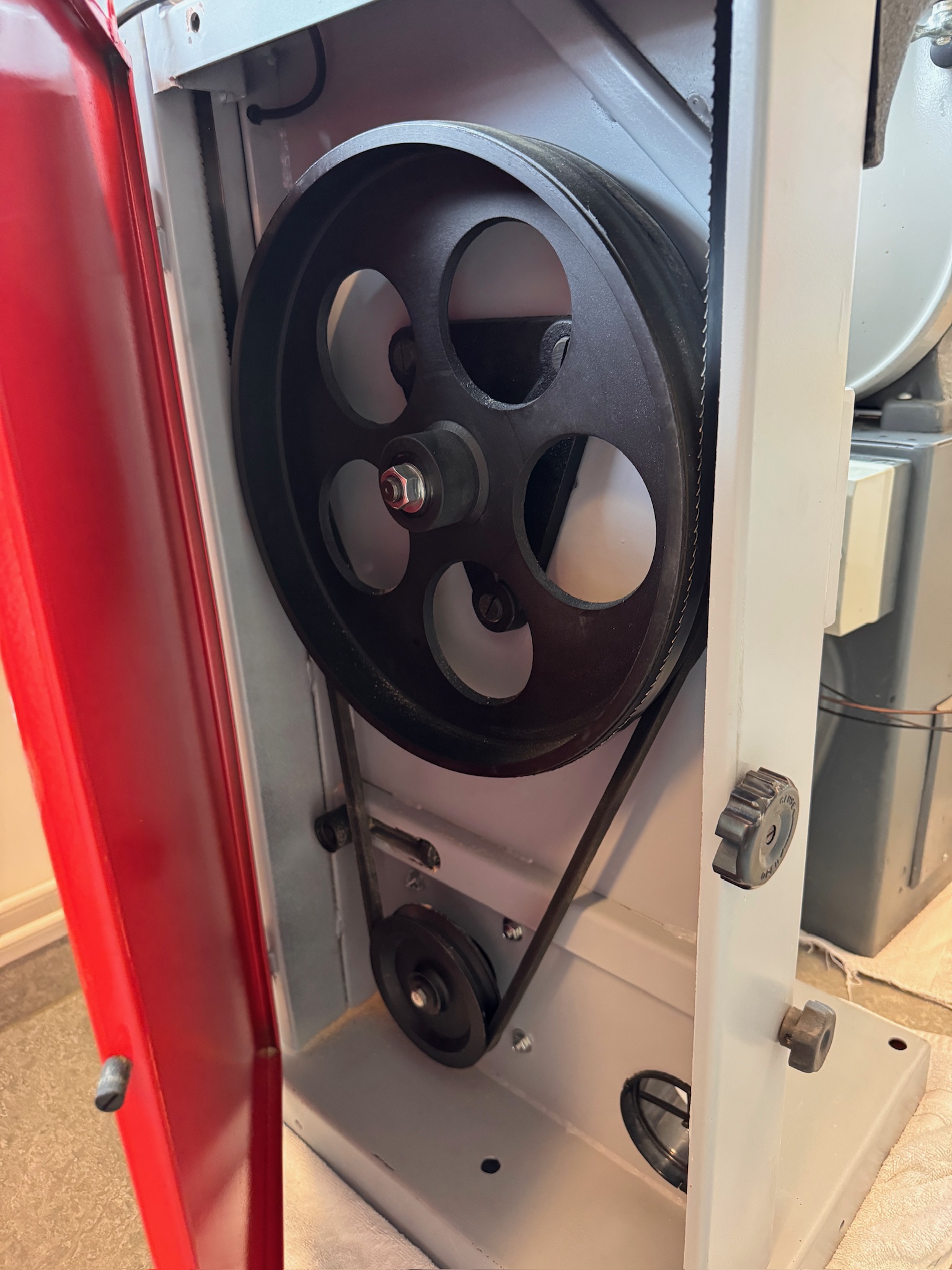 SELT / SOLD Bandsög HOLZMANN Tré/ál – HBS 400 Fálkanum 4