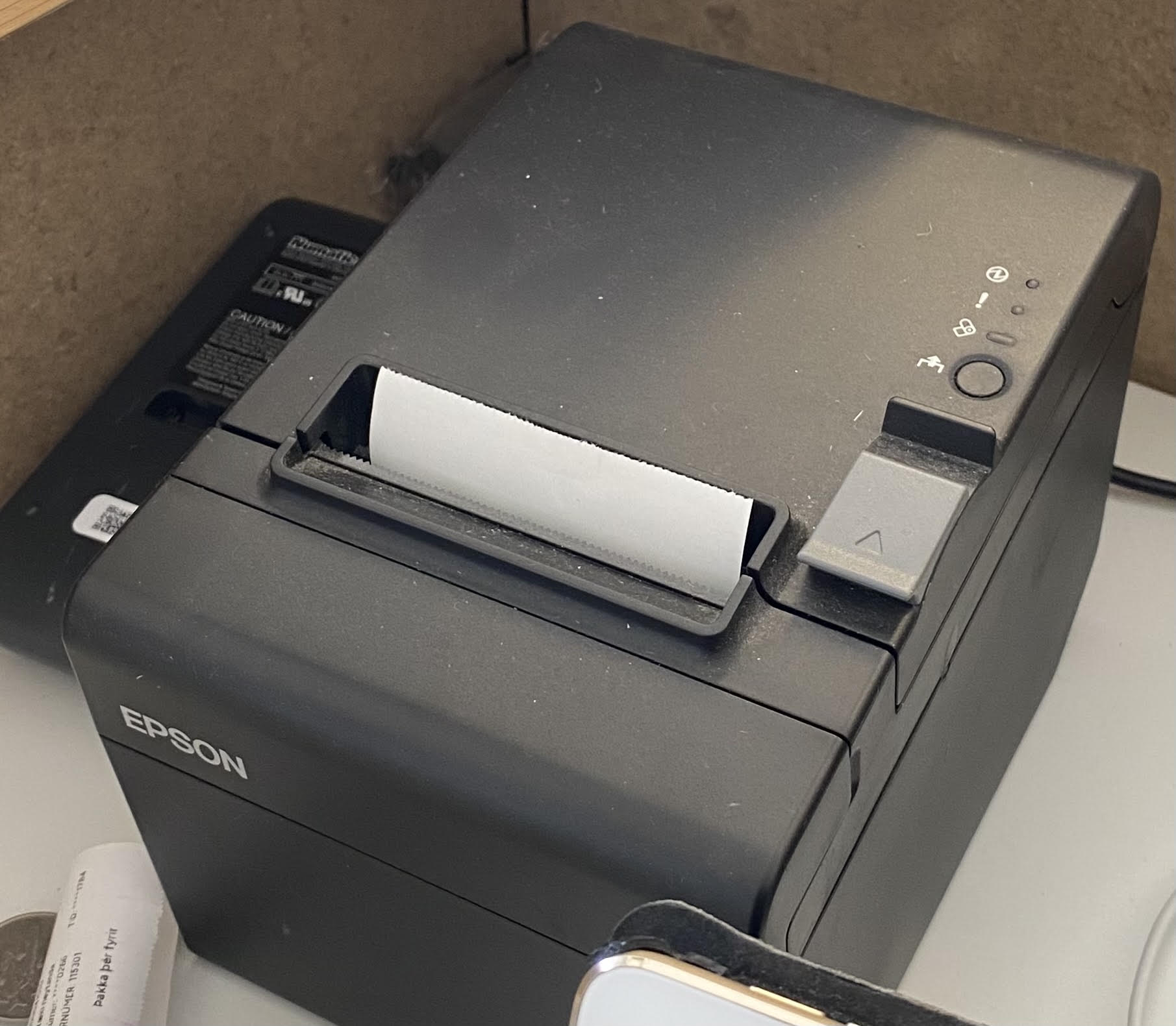 SELT / SOLD Wincor kassakerfi ásamt Epson kvittanaprentara 2