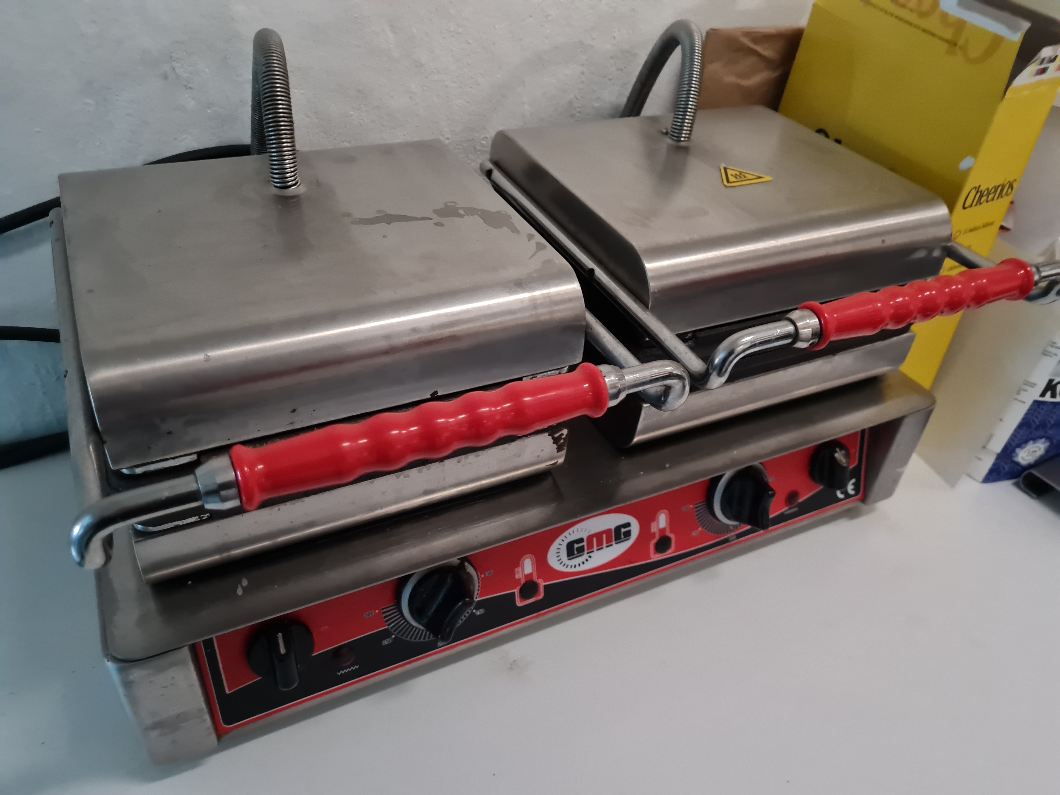 SELT / SOLD GMG tvöfalt pönnugrill 2