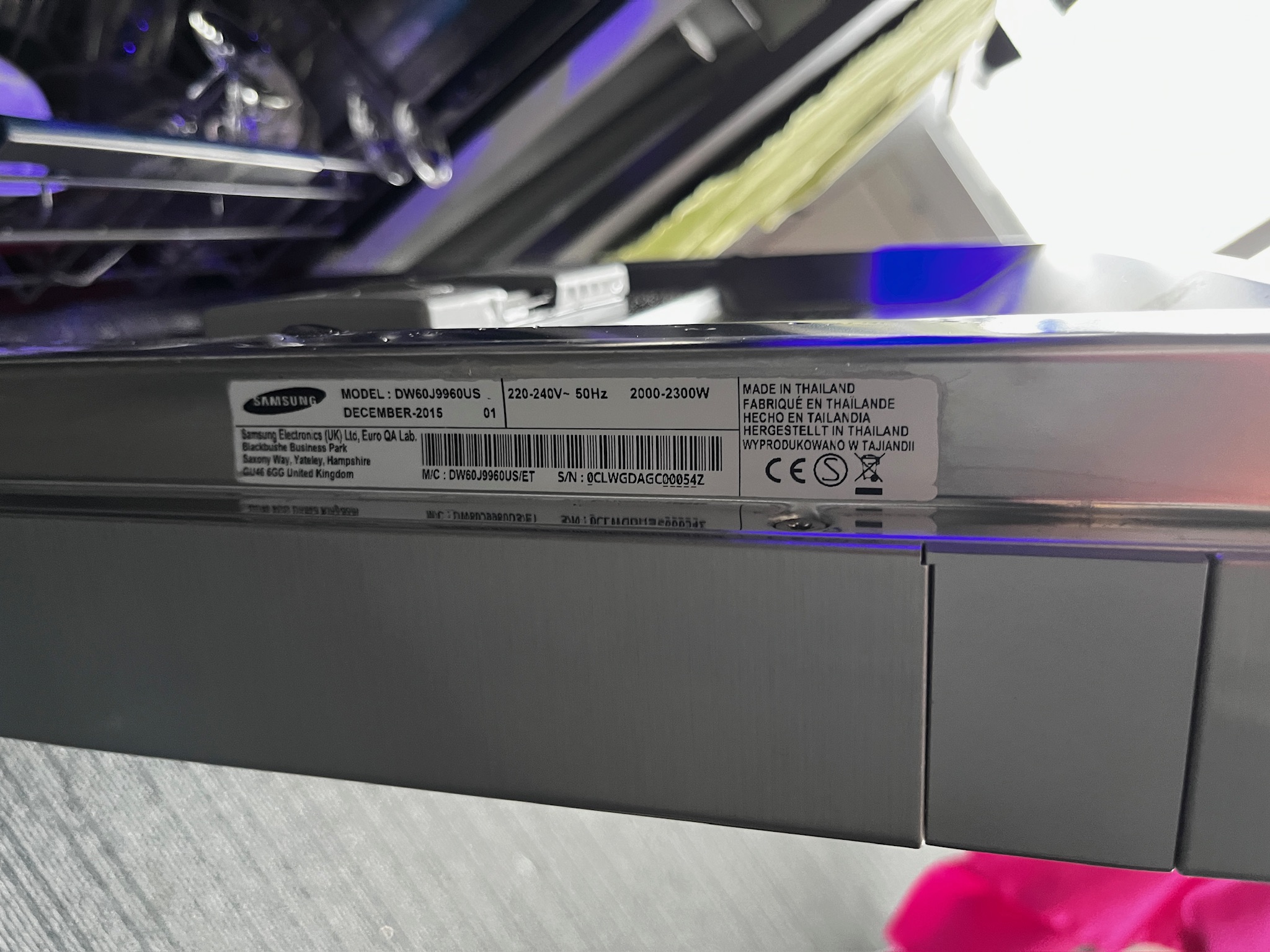 SELT / SOLD Samsung uppþvottavél - 5 þvottakerfi. 8
