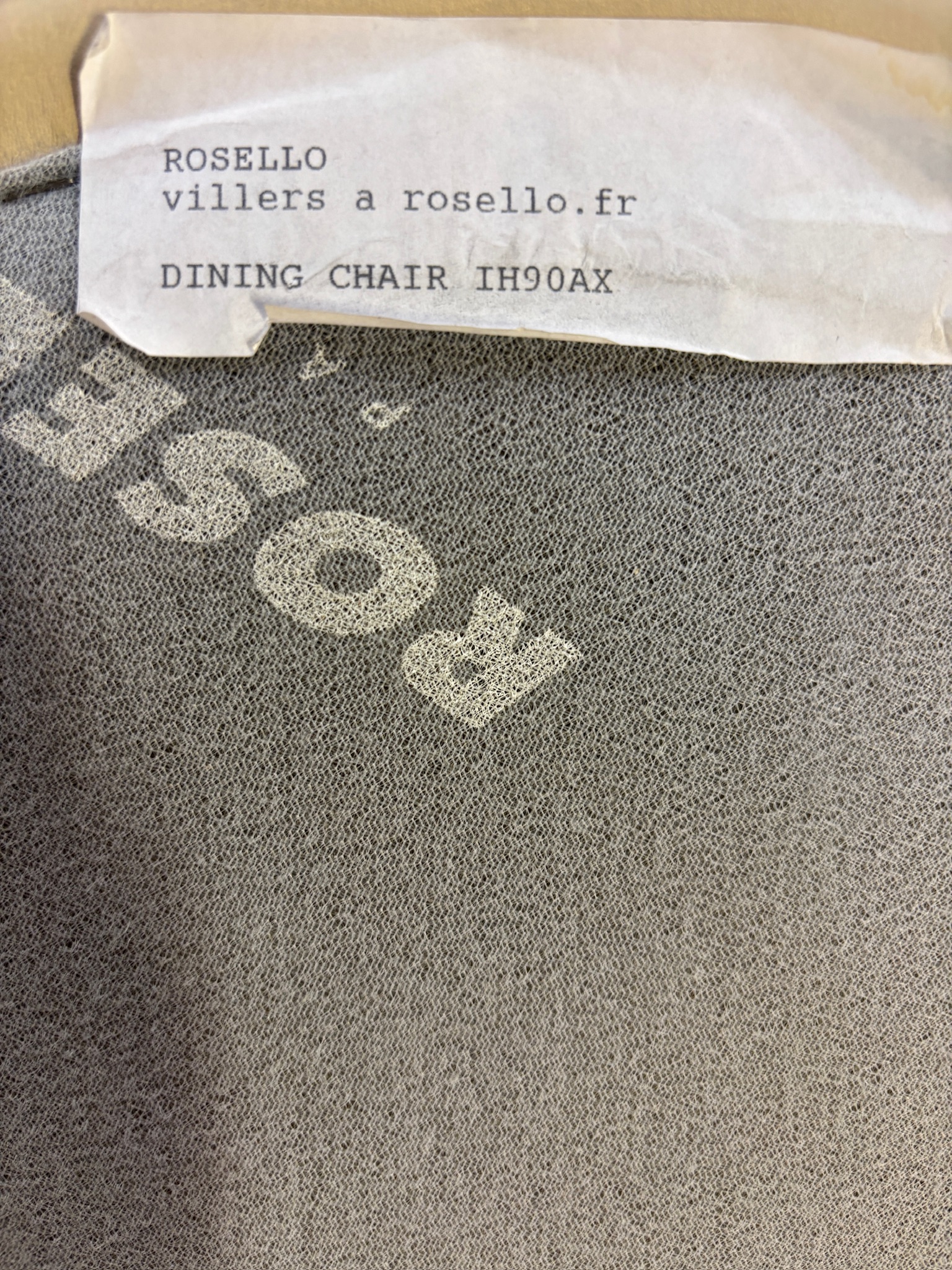 SELT / SOLD Rosello borðstofustóll 6