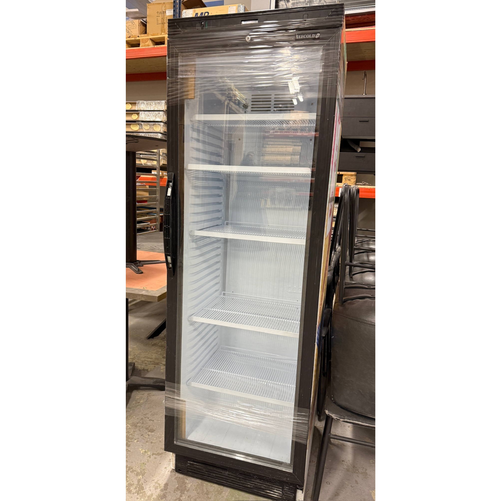 SELT / SOLD Tefcold display kæliskápur með LED lýsingu frá Kælitækni, 345ltr. 2