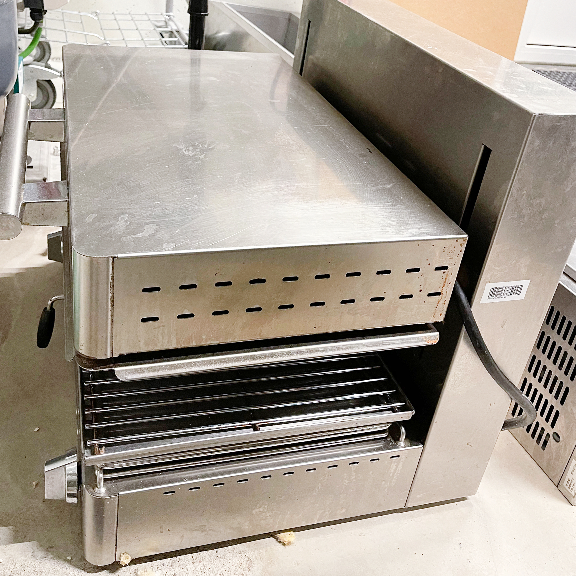 SELT / SOLD Salamander grill úr ryðfríu stáli