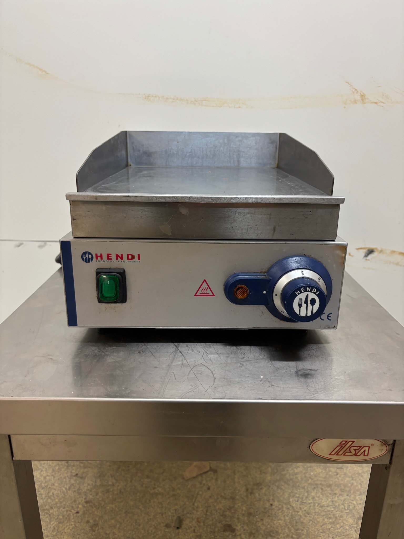 SELT / SOLD Hendi grillpanna, raf D38 x B30 x H25 sm. 2