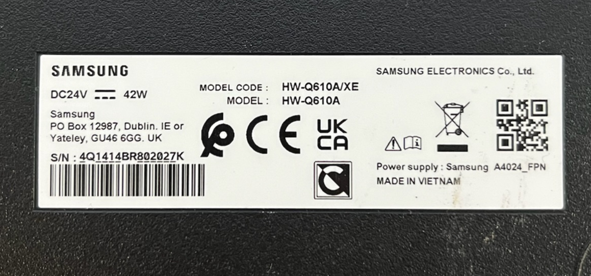 SELT/SOLDSamsung hátalari 6