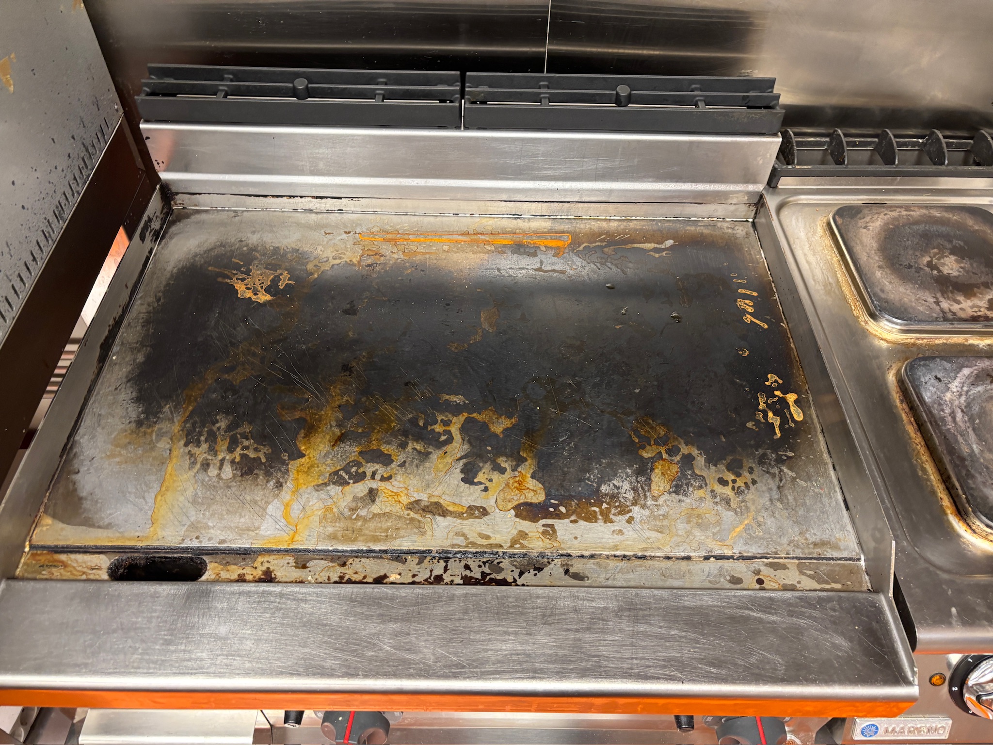 SELT / SOLD Berto's grillpanna flatpanna 9