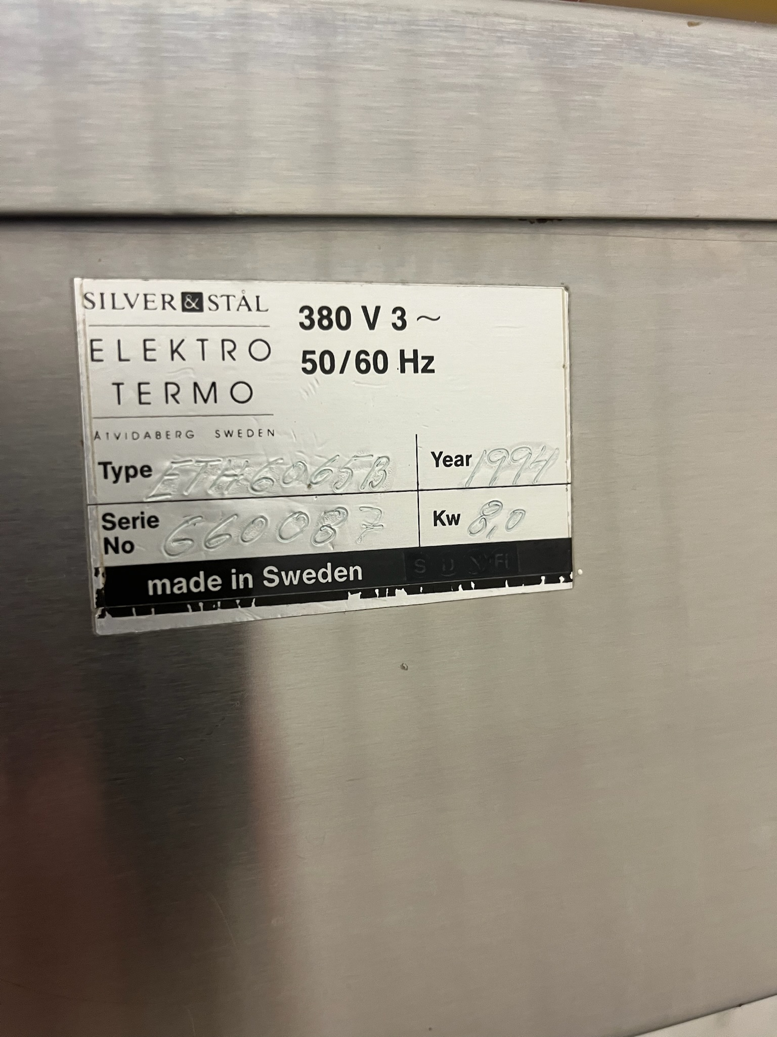 SELT / SOLD Elektro Termo helluborð 5
