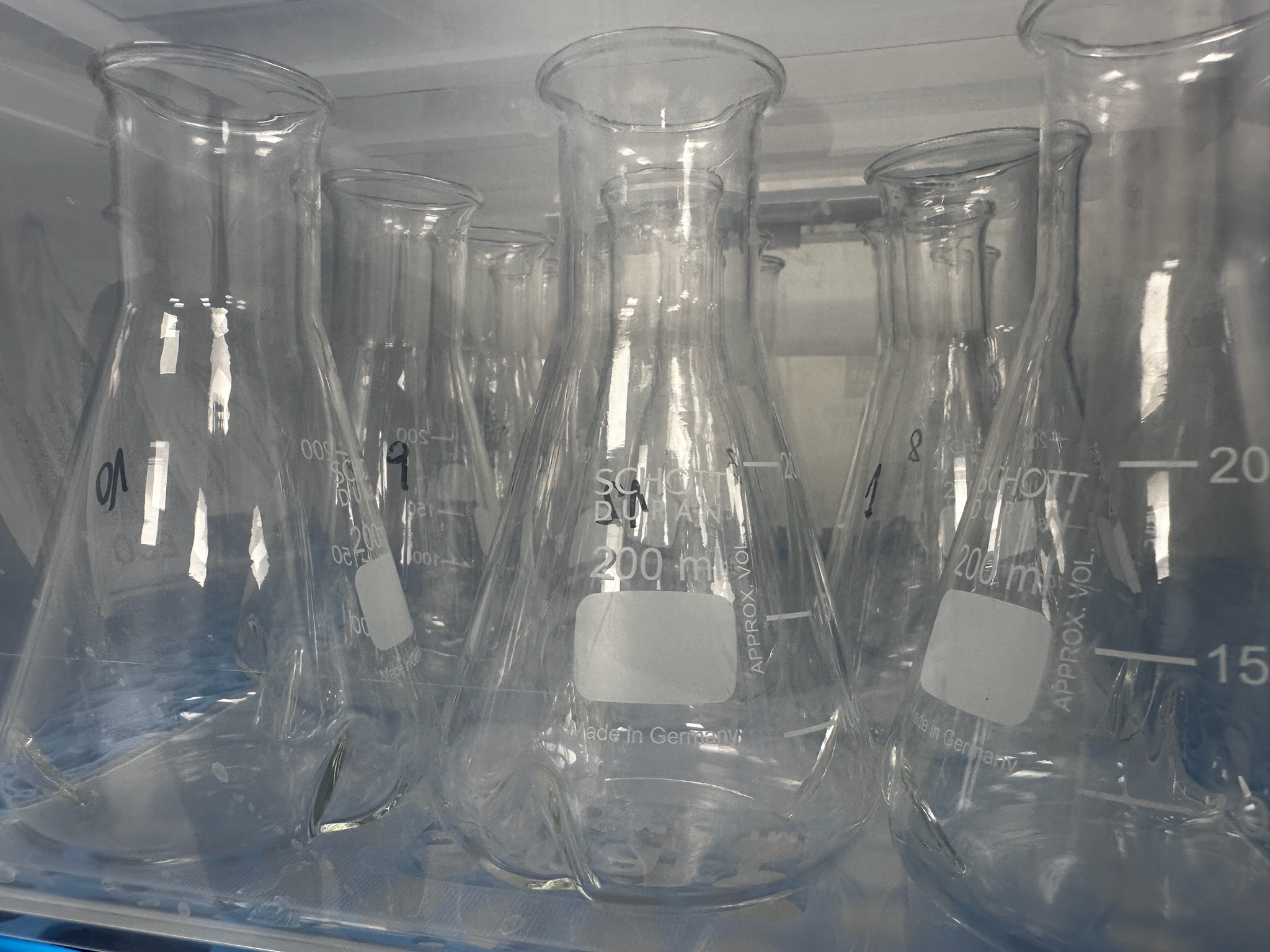 SELT / SOLD Culture flöskur, 200ml fyrir rannsóknarstofur