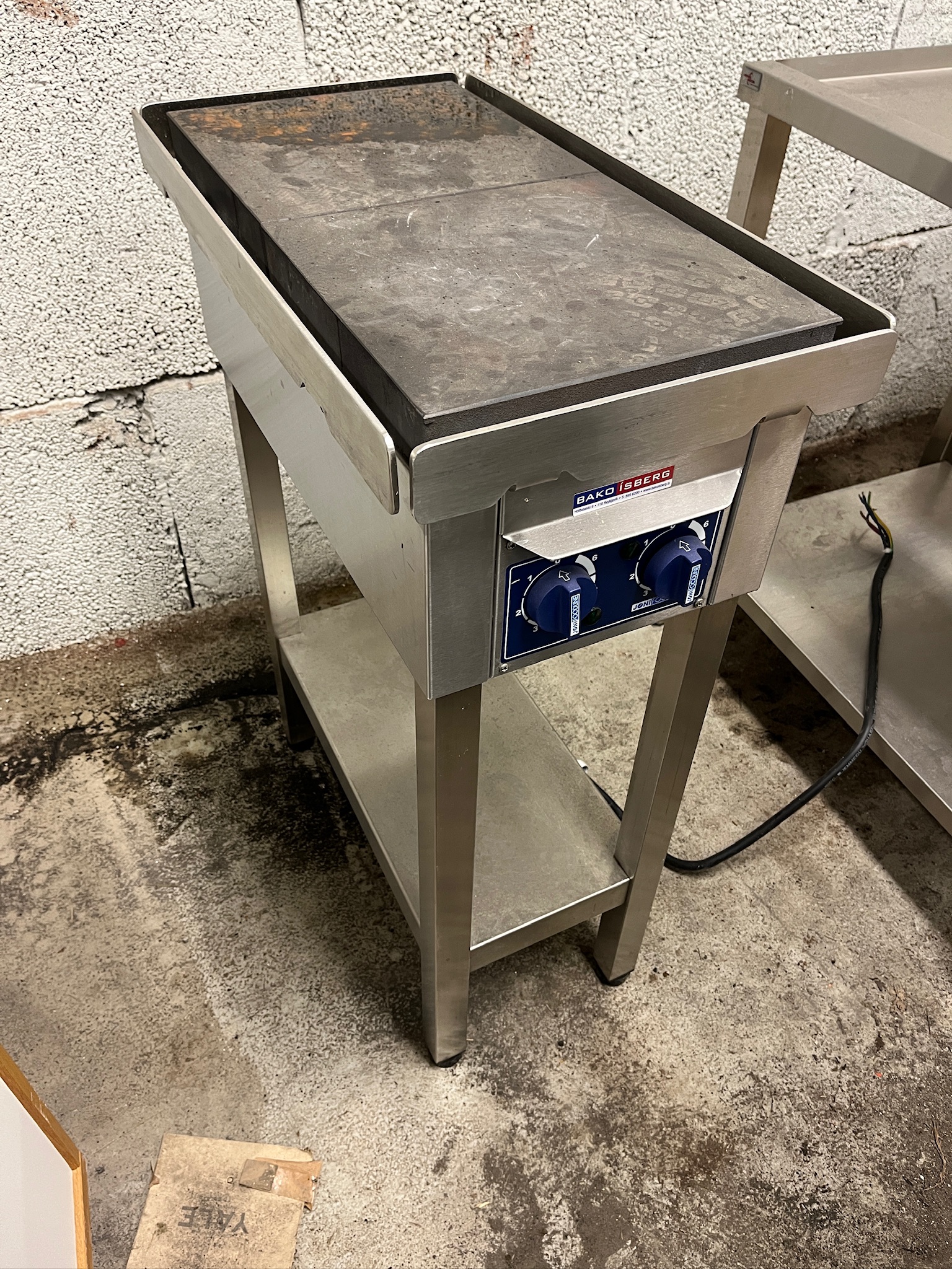 SELT / SOLD Jöni Foodline helluborð, B37;x D66;x H91;sm. 11
