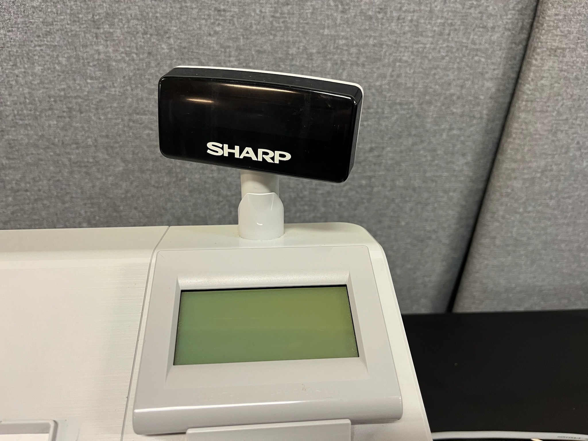 SELT / SOLD Sharp Sharp XE-A307 afgreiðslukassi. 6