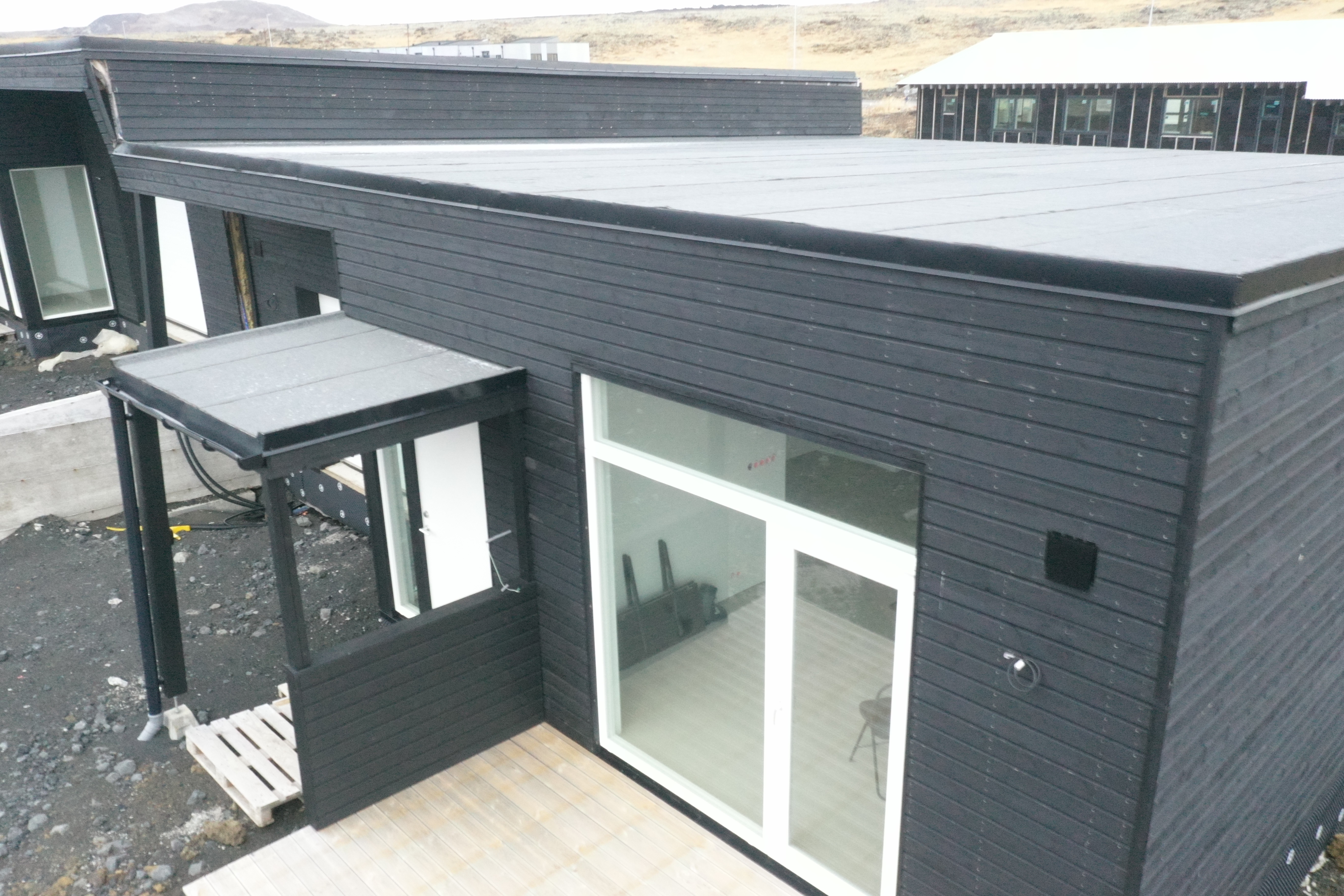 SELT / SOLD Timbureiningarhús 130 fm. til niðurtöku og flutnings. Grindavík 13