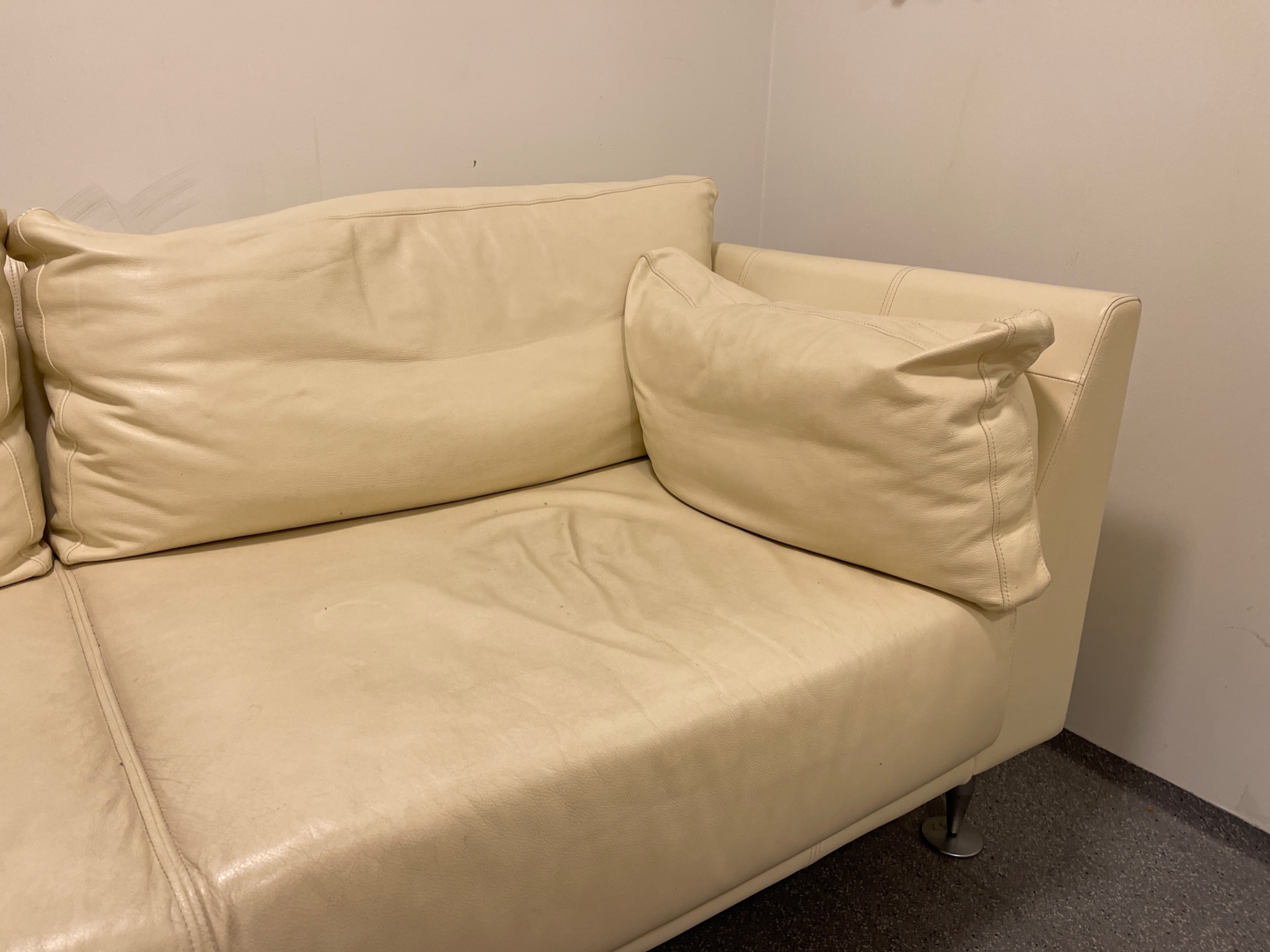 SELT / SOLD BoConcept leðursófi 5