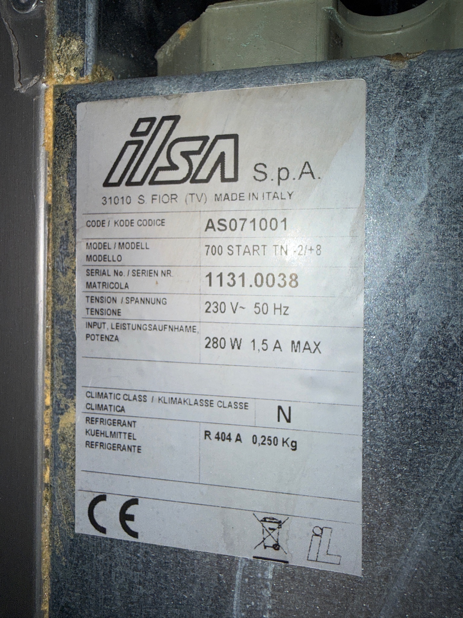 SELT / SOLD Ilsa kæliskápur, 700L 5