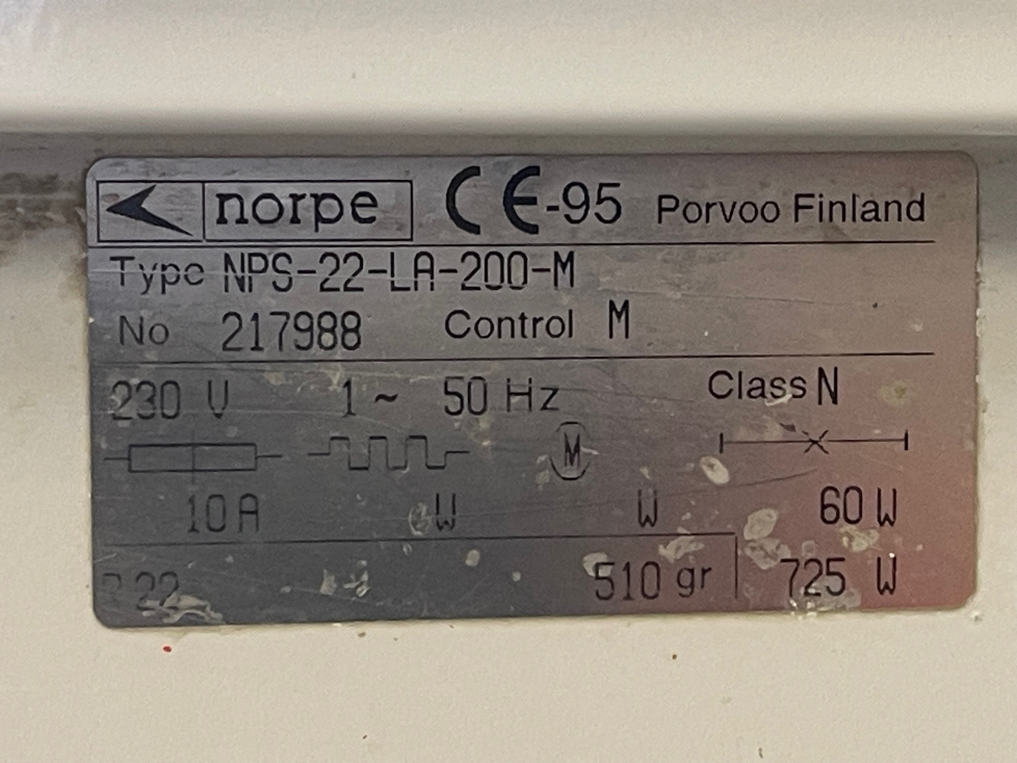 SELT / SOLD Norpe afgreiðslukælir / framstillingarborð 11
