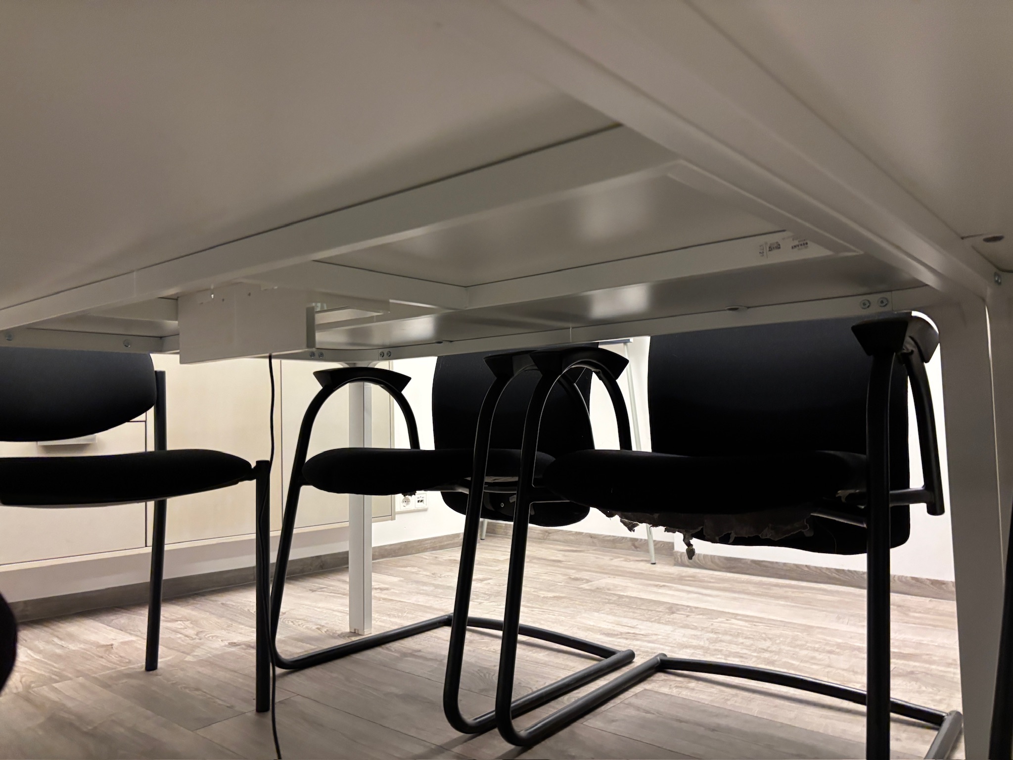 SELT / SOLD IKEA fundarborð, B210 x D140 sm. 5