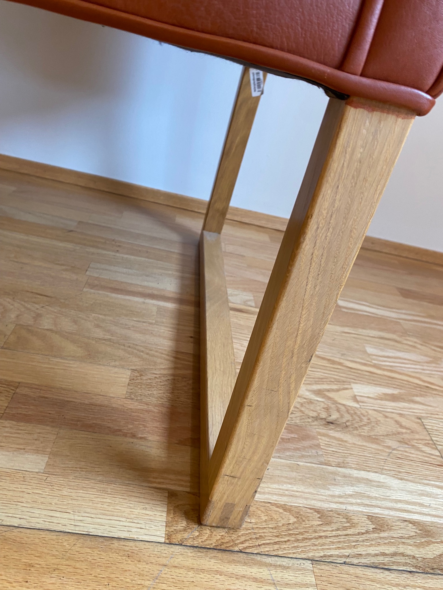 SELT / SOLD Borge Mogensen Lounge Chairs, Model 3246, handsmíðaðir leðurstóll 7