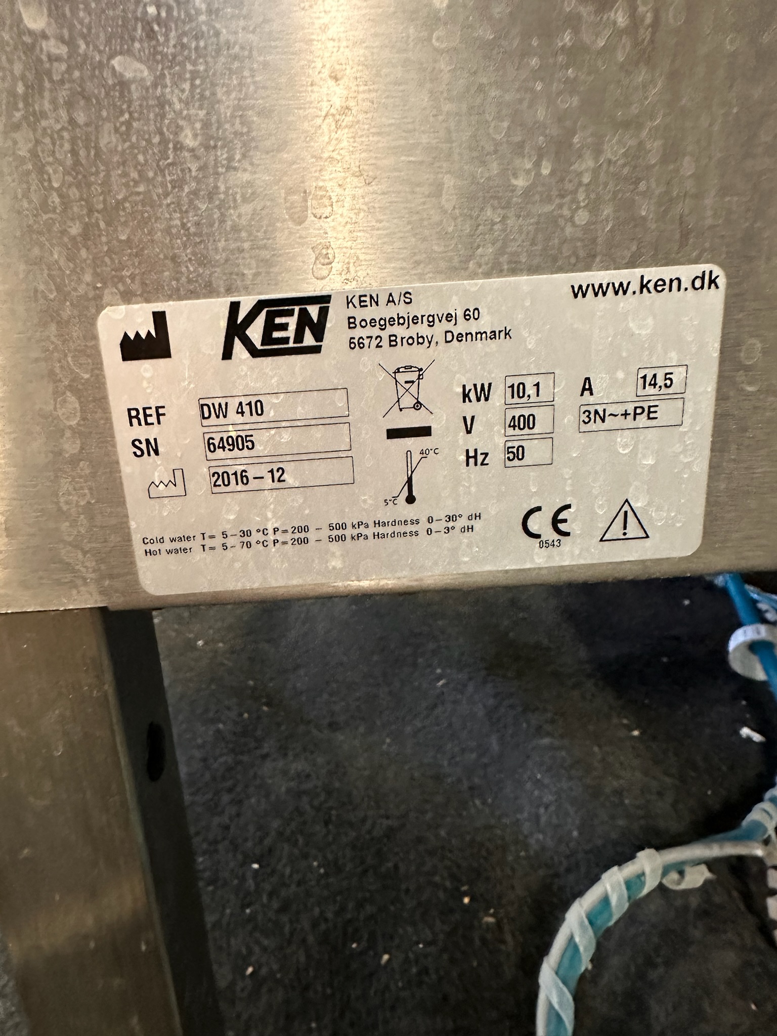 SELT / SOLD Ken húddvél, model: DW 410 (2016) 9